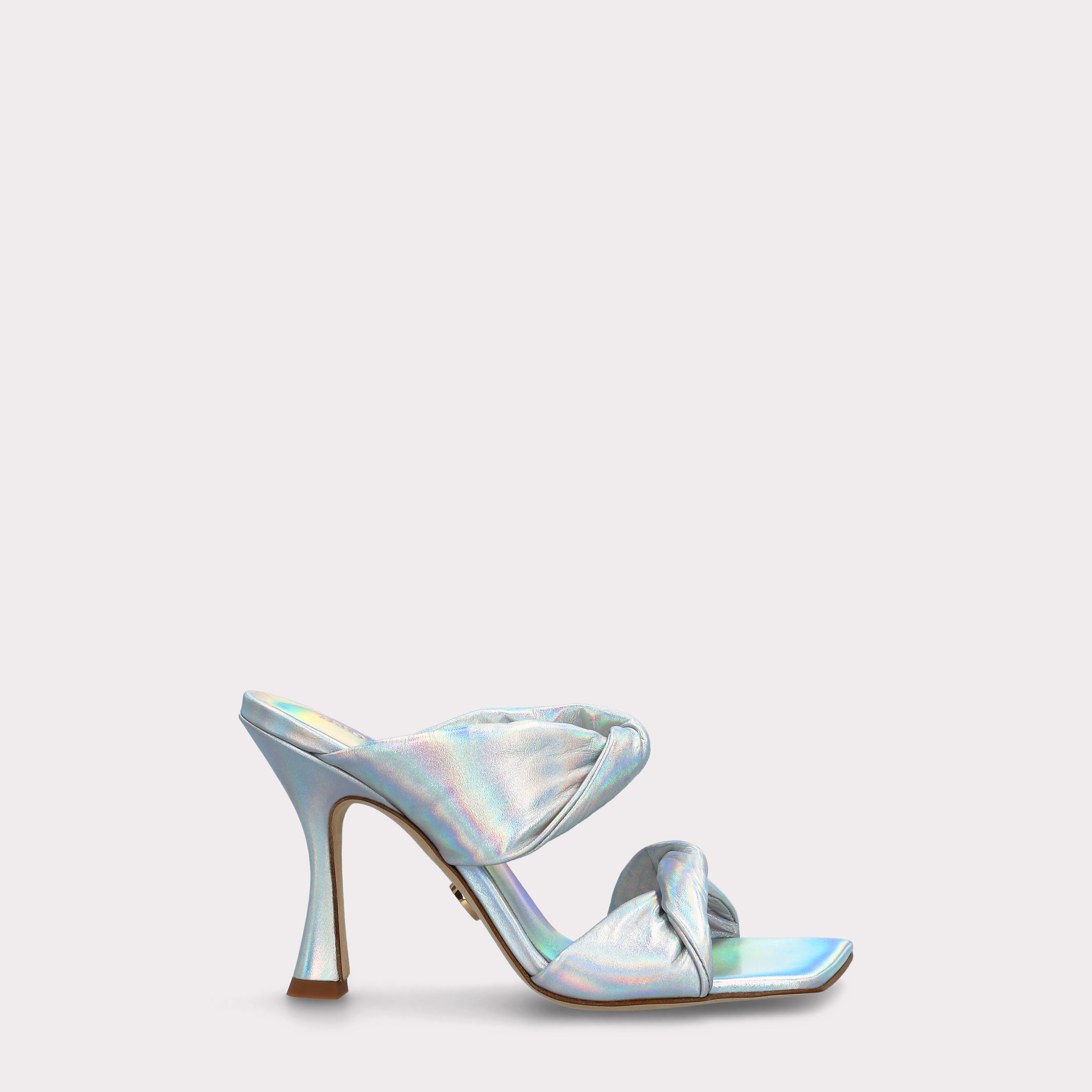 BETTY 30 LASER ARGENTO LEATHER