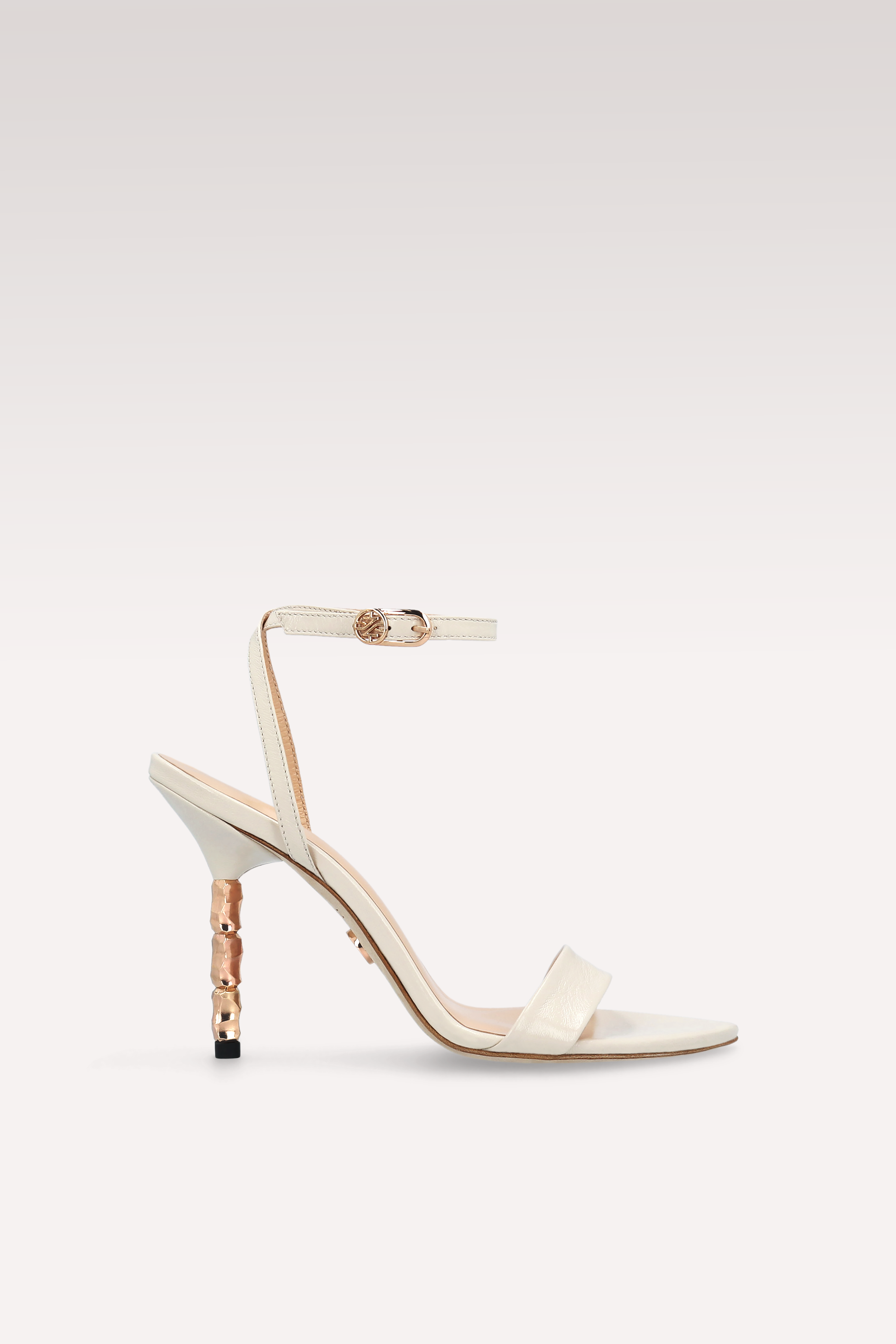 ADA 101 IVORY LEATHER SANDALS