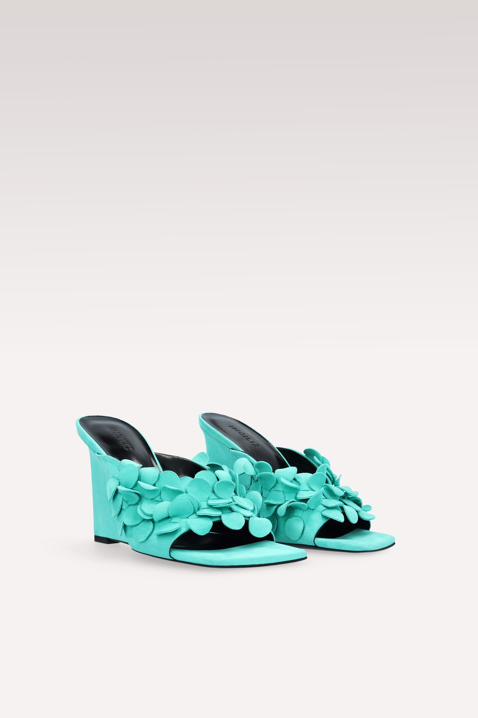 ZILLY 01 MINT LEATHER MULES