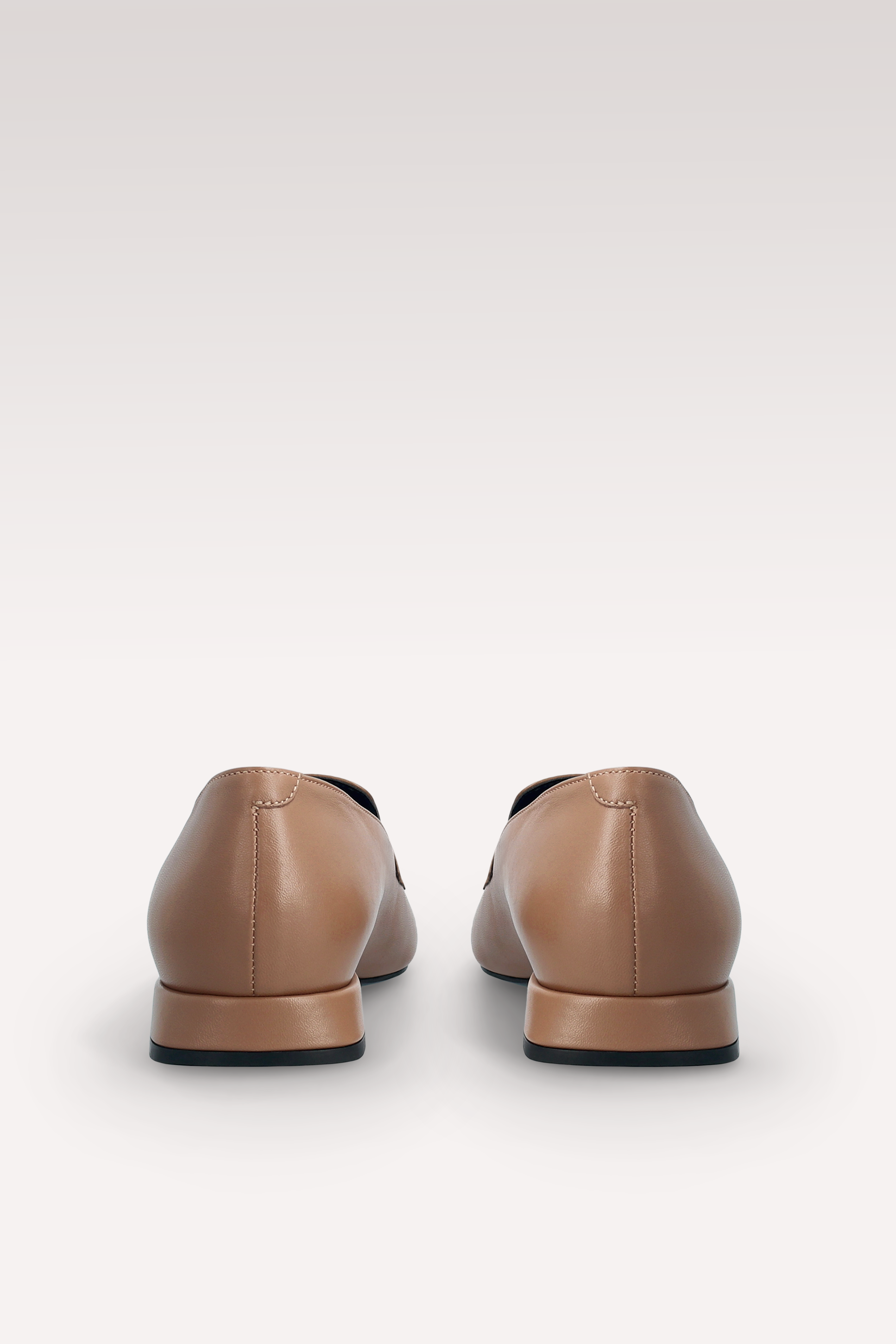 GILLY 03 BROWN SMOOTH LEATHER LOAFERS