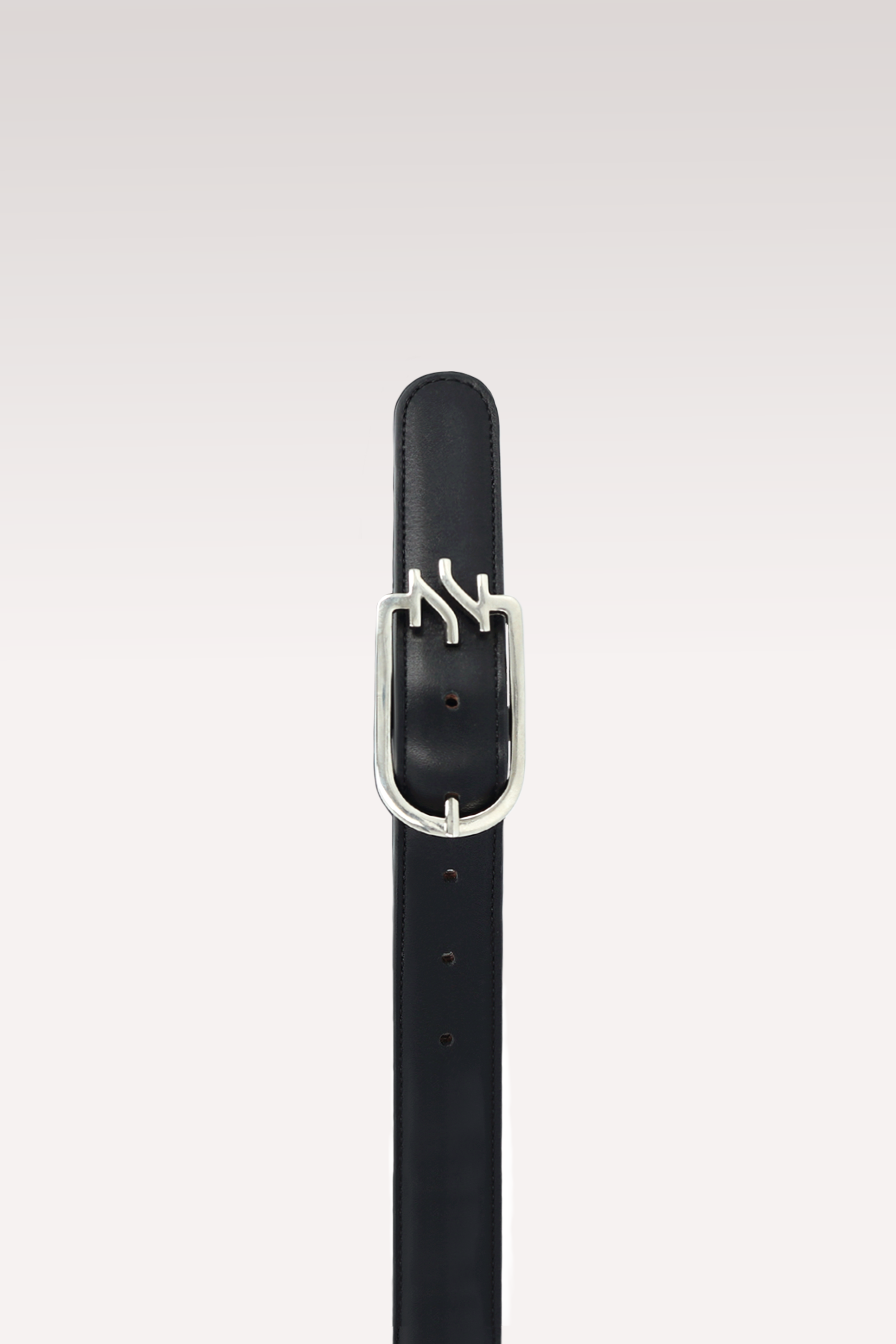 JUDE BLACK NAPPA LEATHER BELT