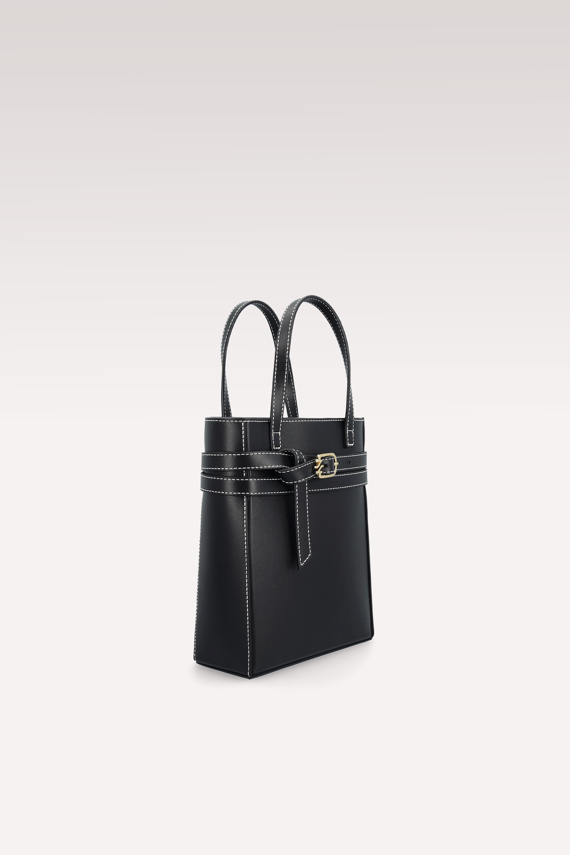 BORSA A TRACOLLA CARRIE IN PELLE NAPPA NERA