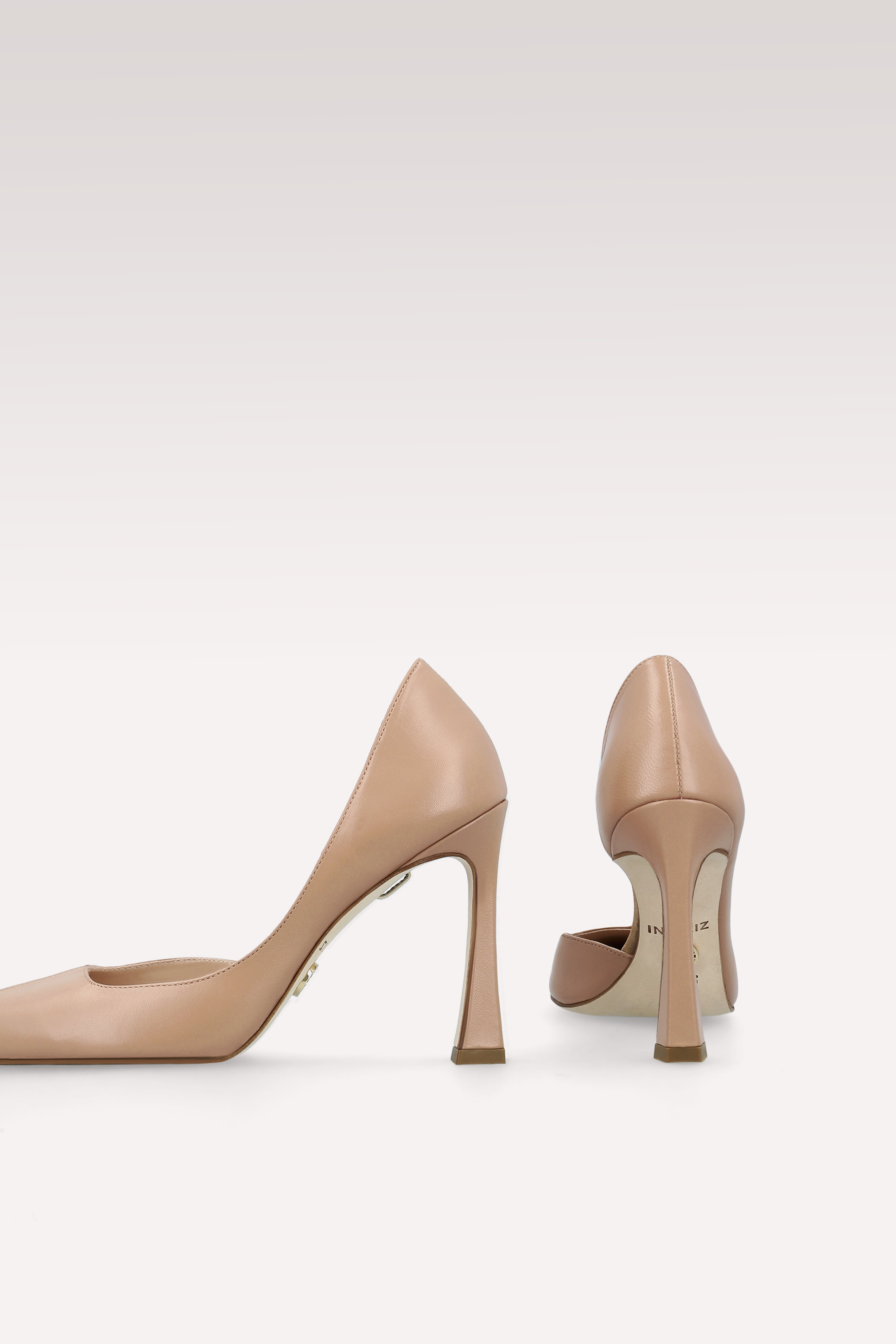 VESPER MOCHA MOUSSE LEATHER PUMPS