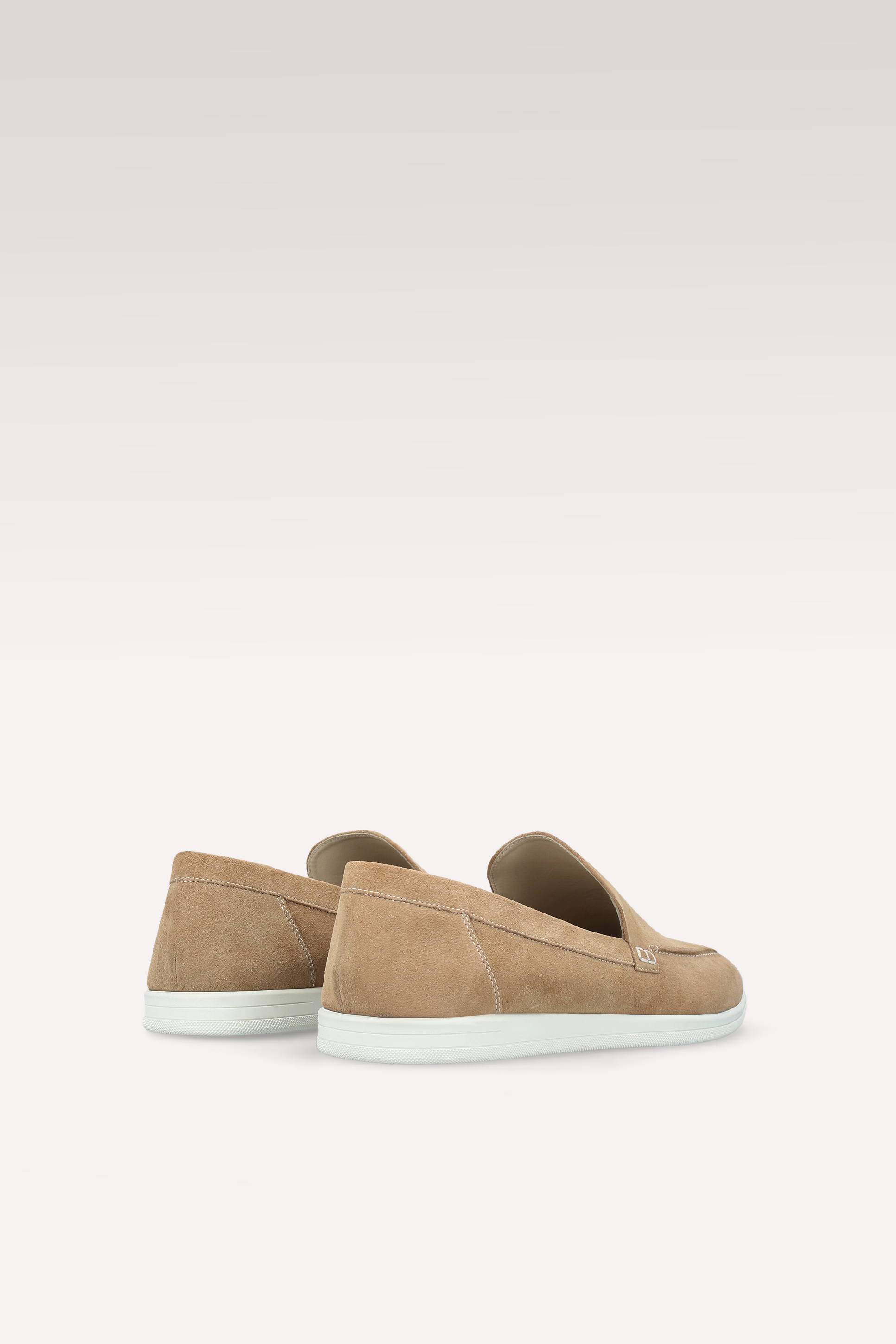 SENNA BEIGE SUEDE LEATHER LOAFERS
