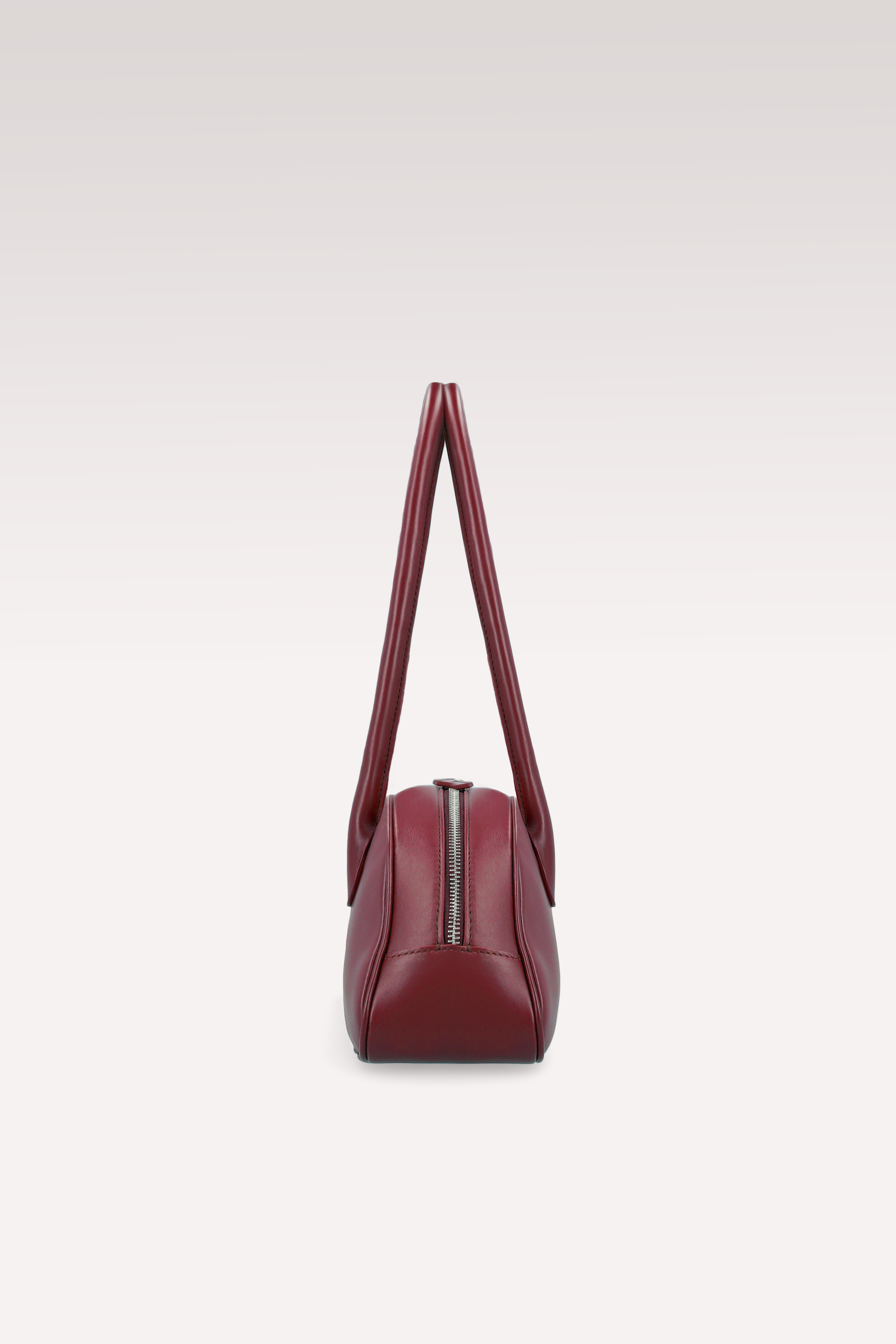 BORSA A TRACOLLA NAMI IN PELLE NAPPA BORDEAUX