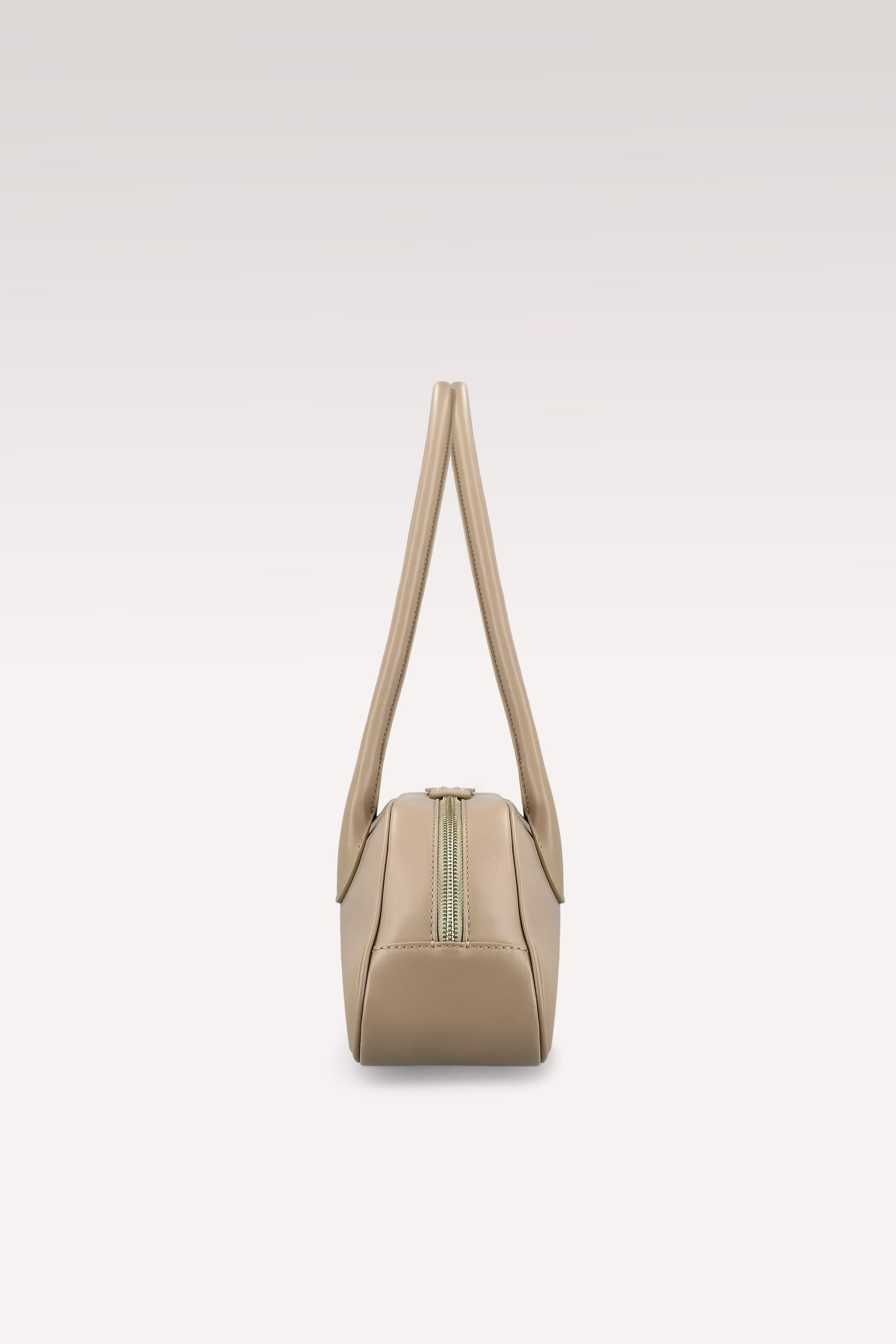 BORSA A SPALLA NAMI IN PELLE NAPPA BEIGE