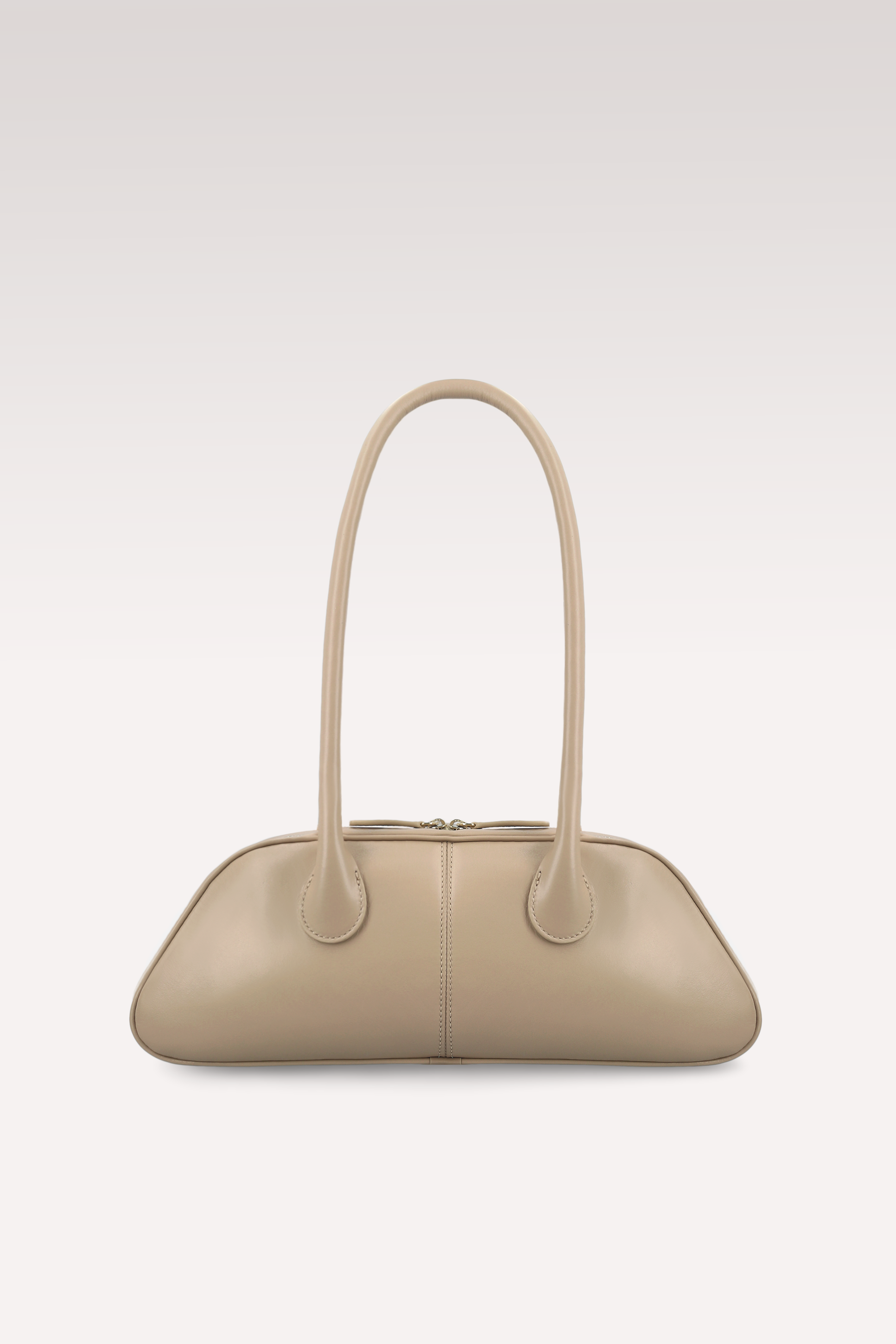 BORSA A SPALLA NAMI IN PELLE NAPPA BEIGE