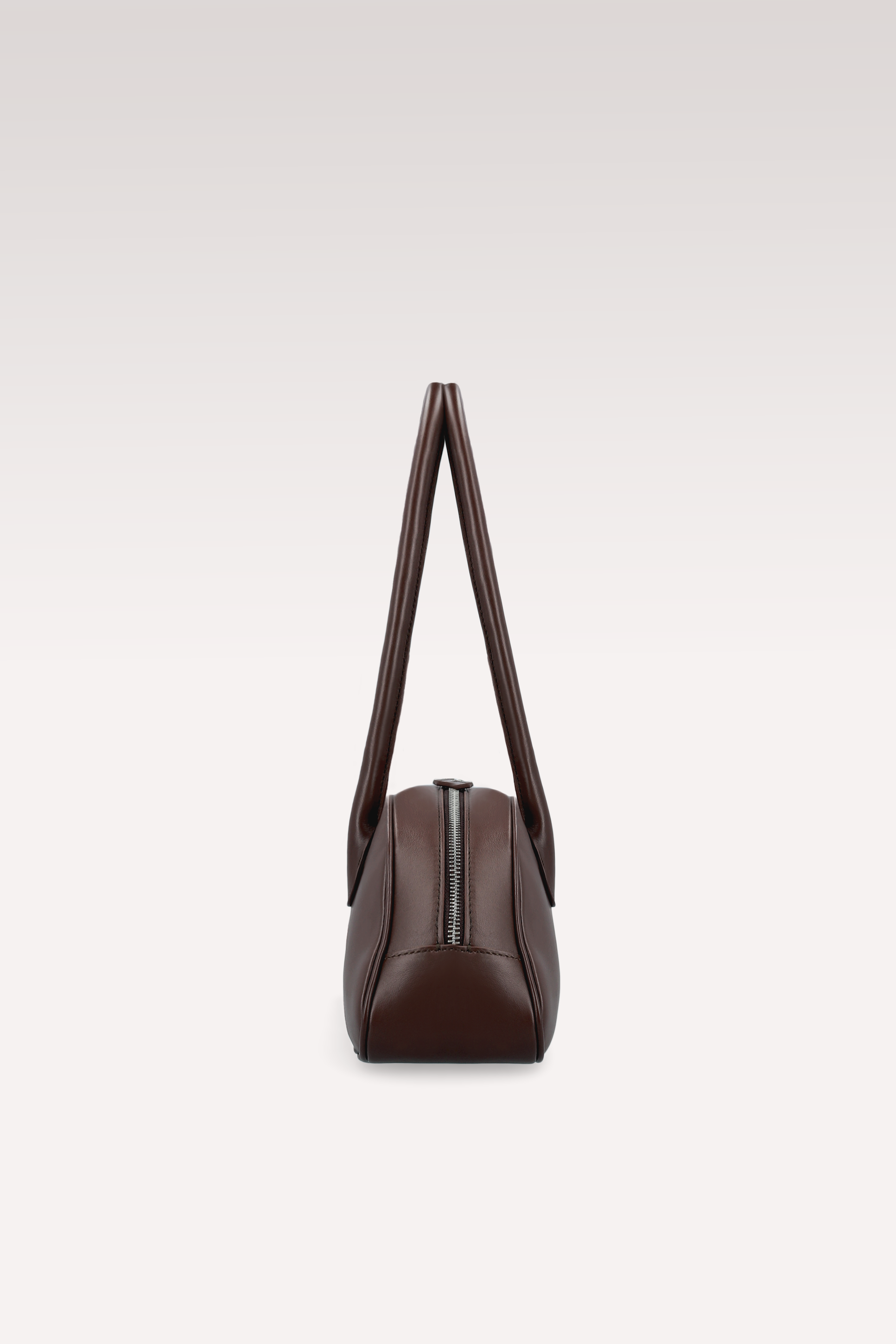 NAMI BROWN NAPPA LEATHER SHOUDER BAG