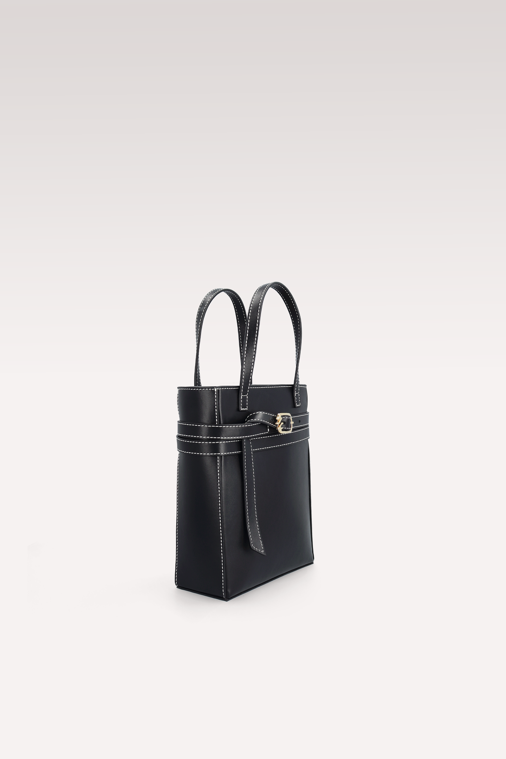 CARRIE BLACK NAPPA LEATHER CROSSBODY BAG