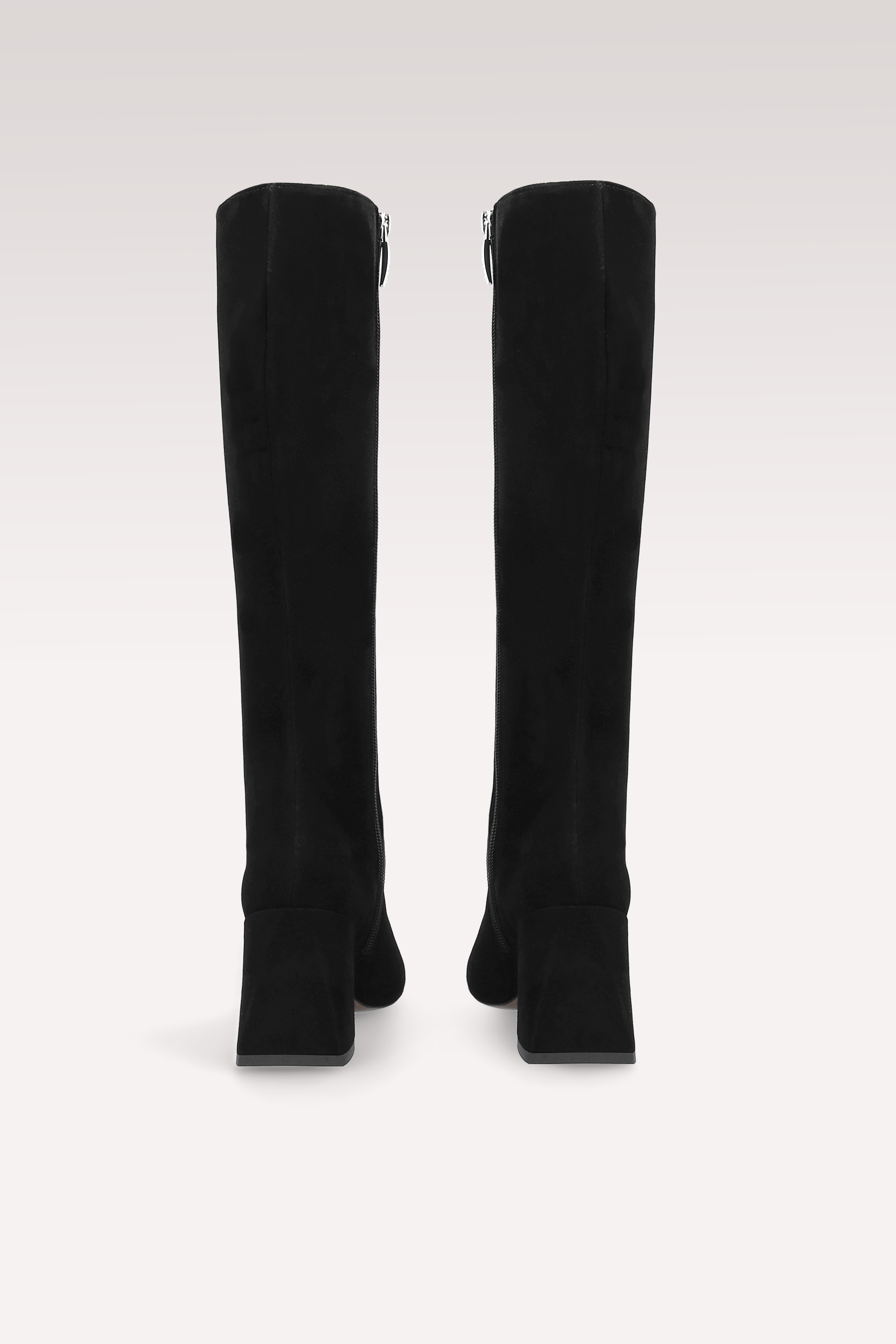 MONICA 03 BLACK SUEDE LEATHER BOOTS