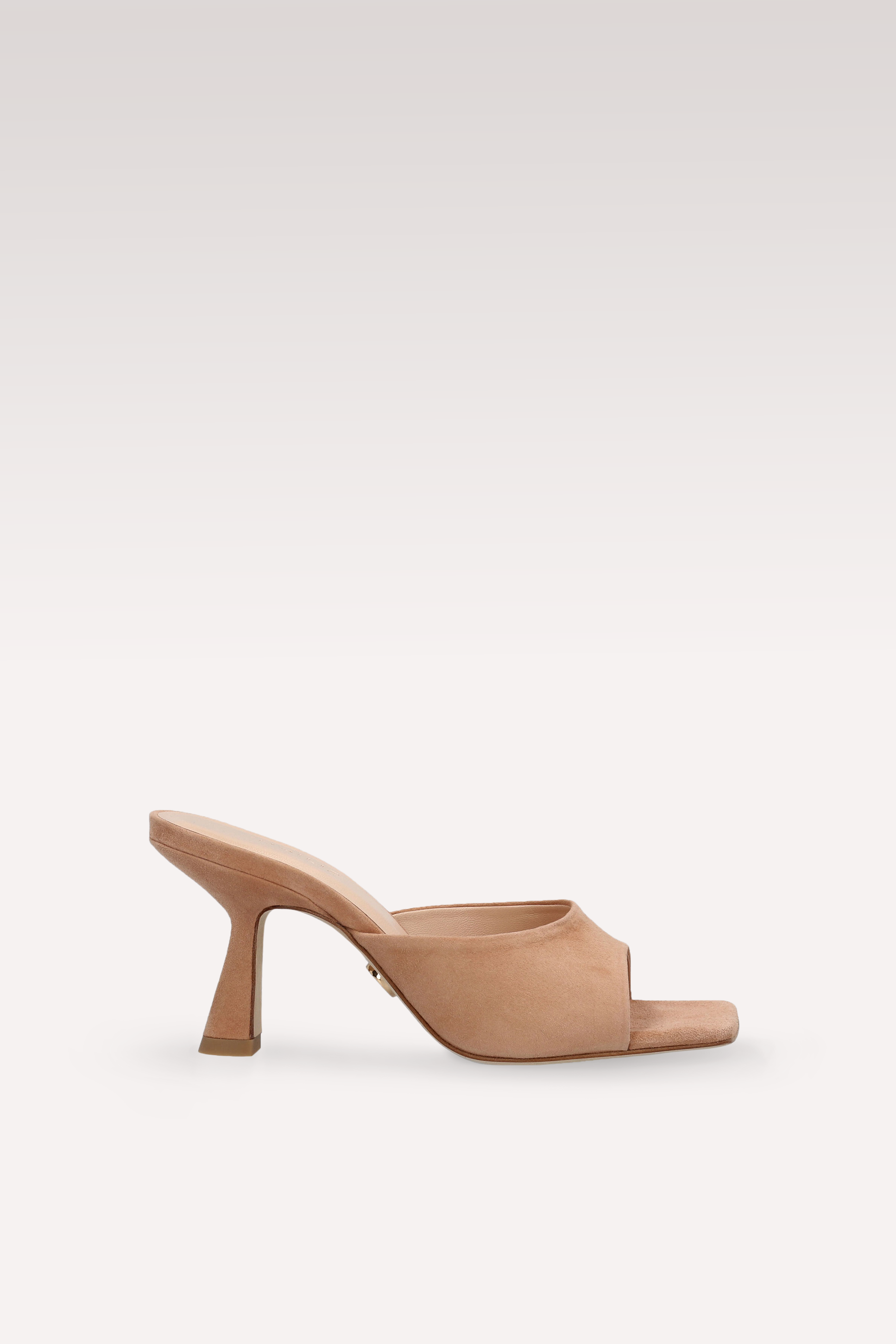 RENY BEIGE SUEDE LEATHER MULES