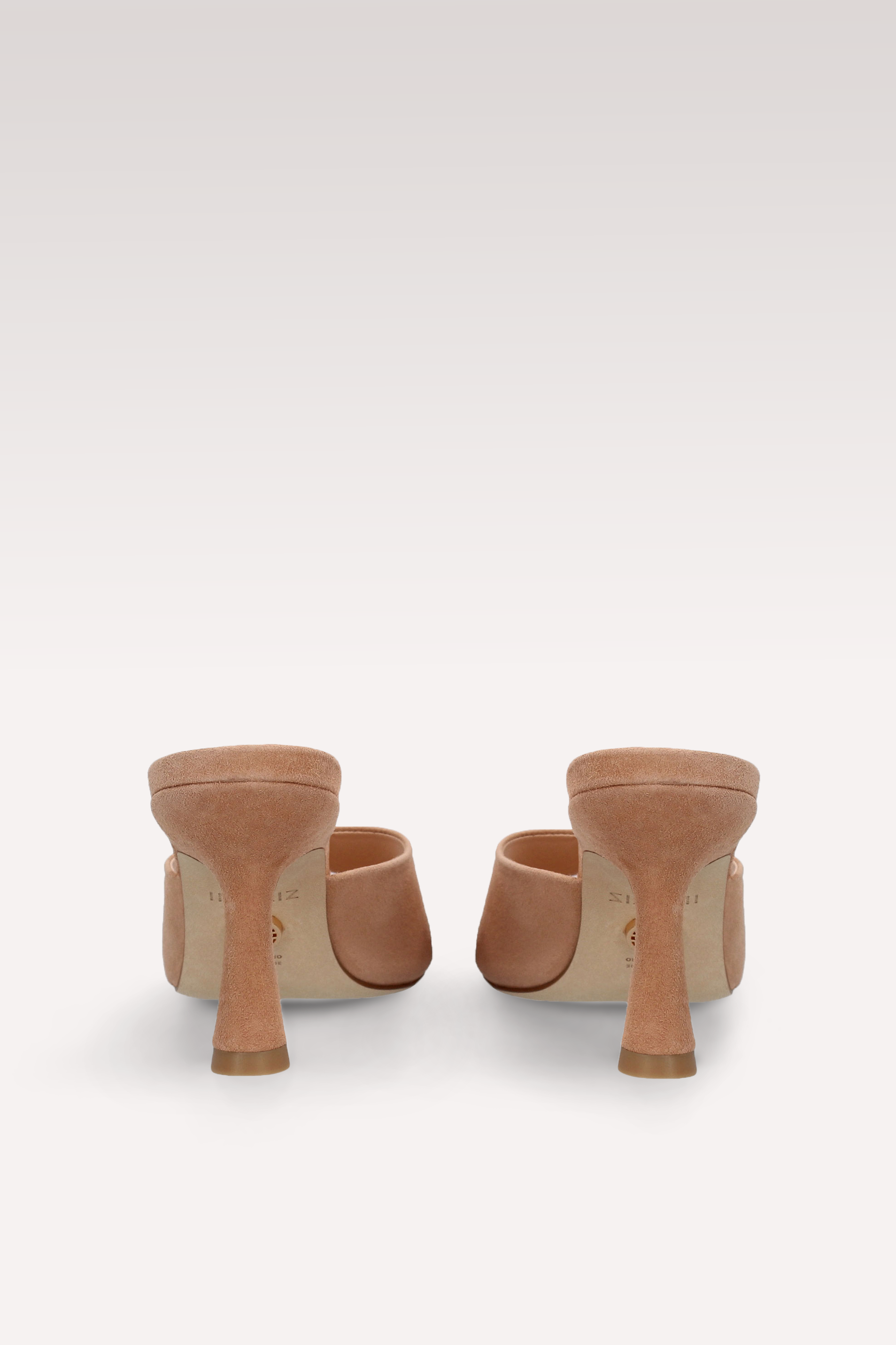 RENY BEIGE SUEDE LEATHER MULES