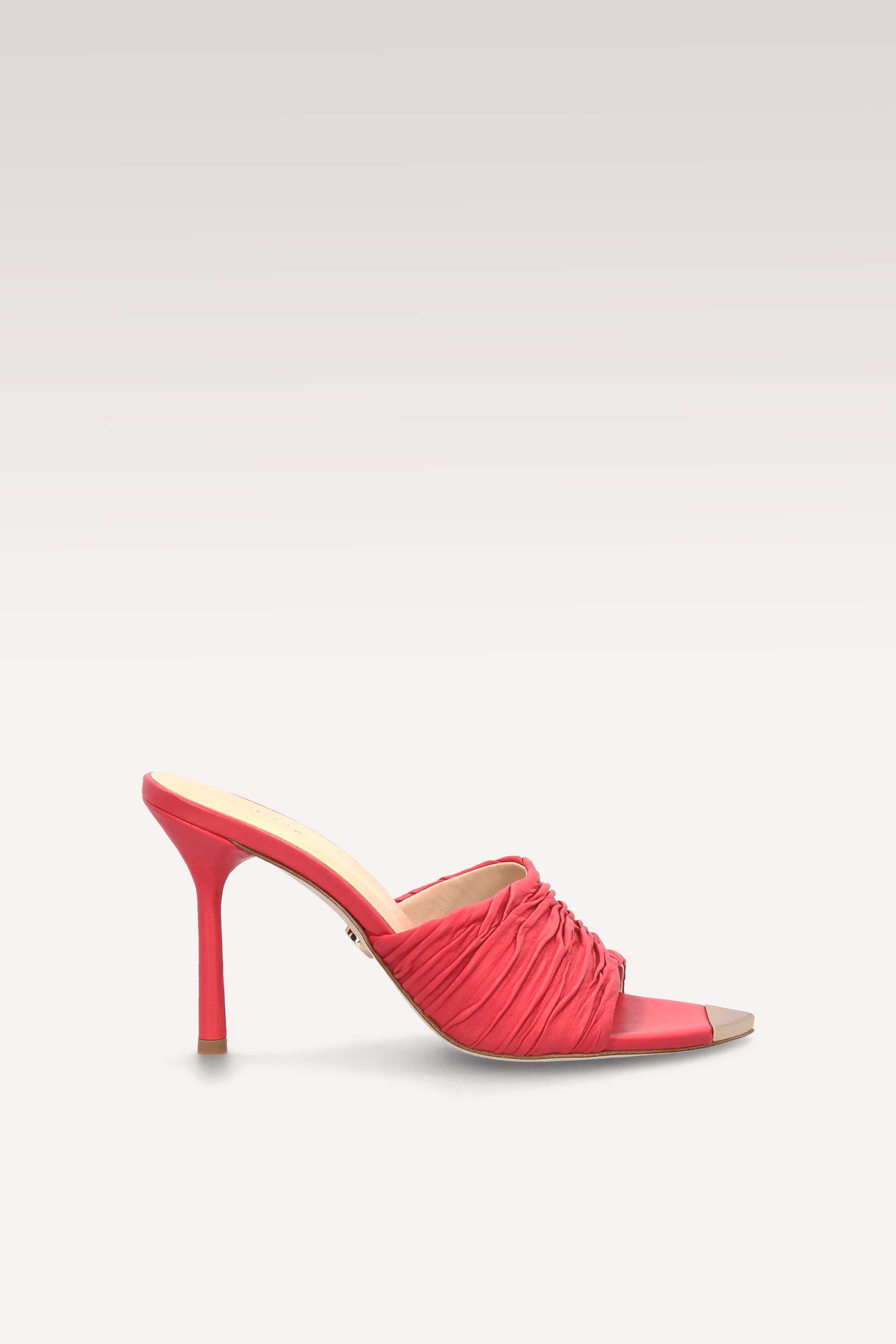 ANNY 03 FUCHSIA LEATHER SANDALS