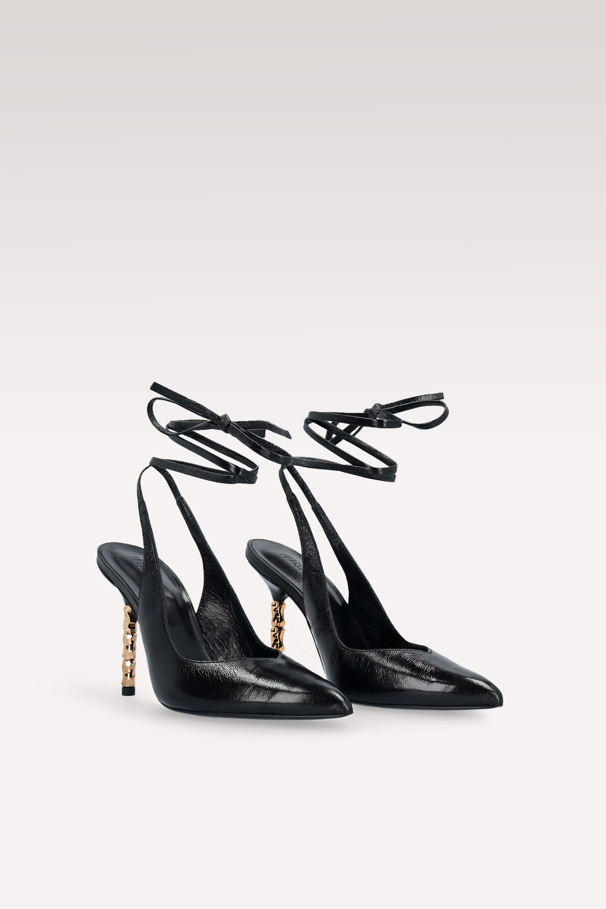 ASTRID 40 BLACK LEATHER PUMPS