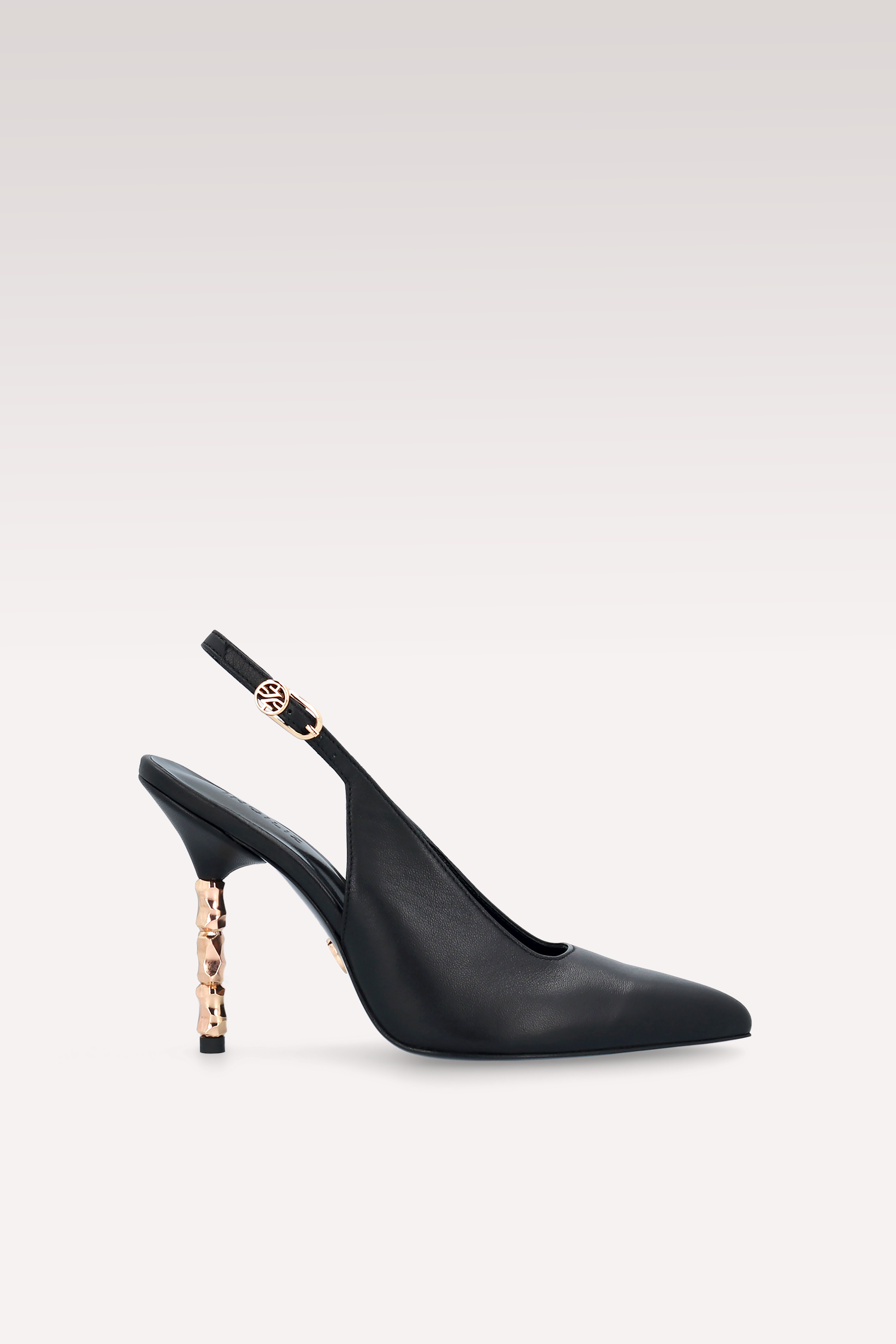 ASTRID 100 BLACK LEATHER PUMPS
