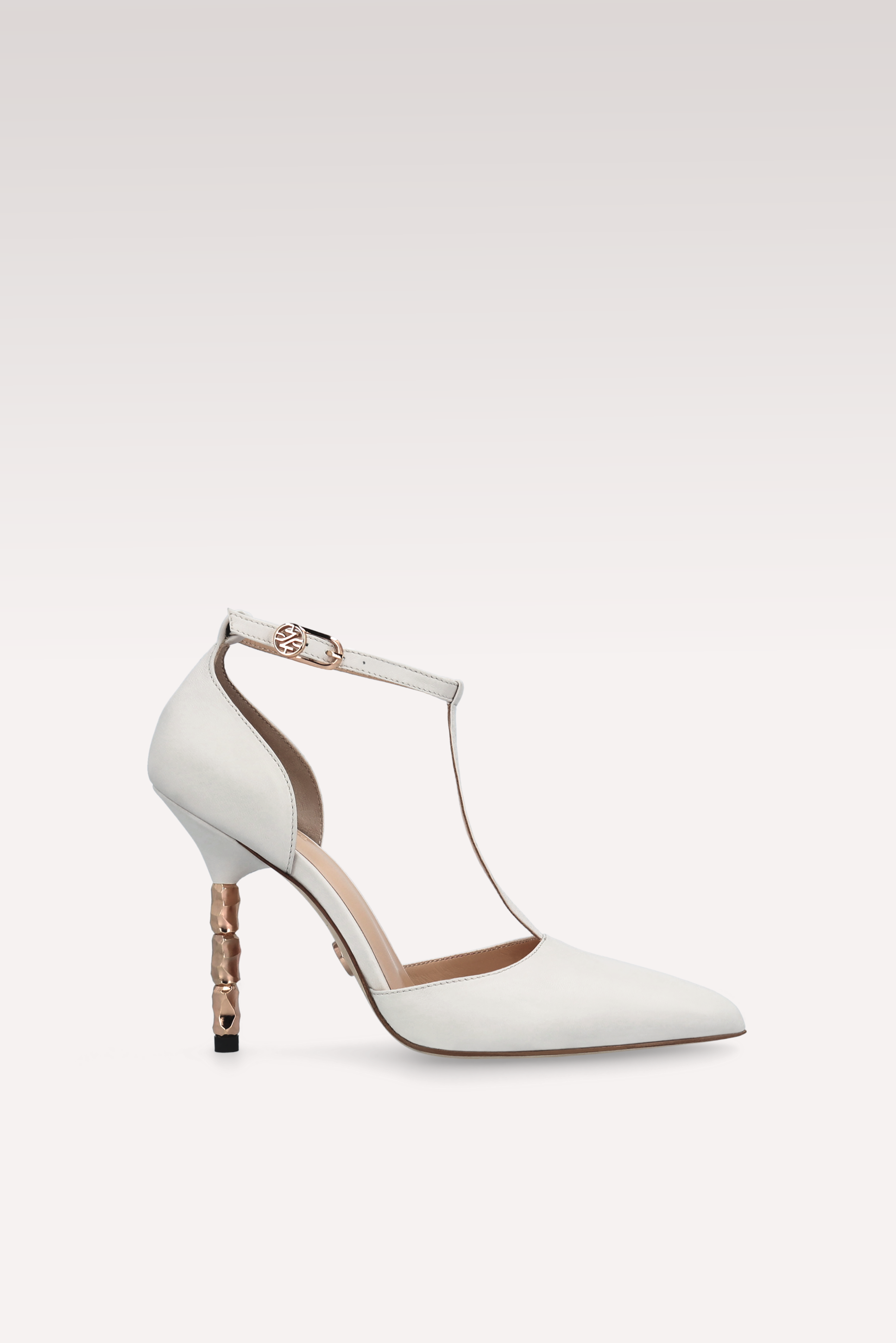 ASTRID 101 IVORY LEATHER PUMPS