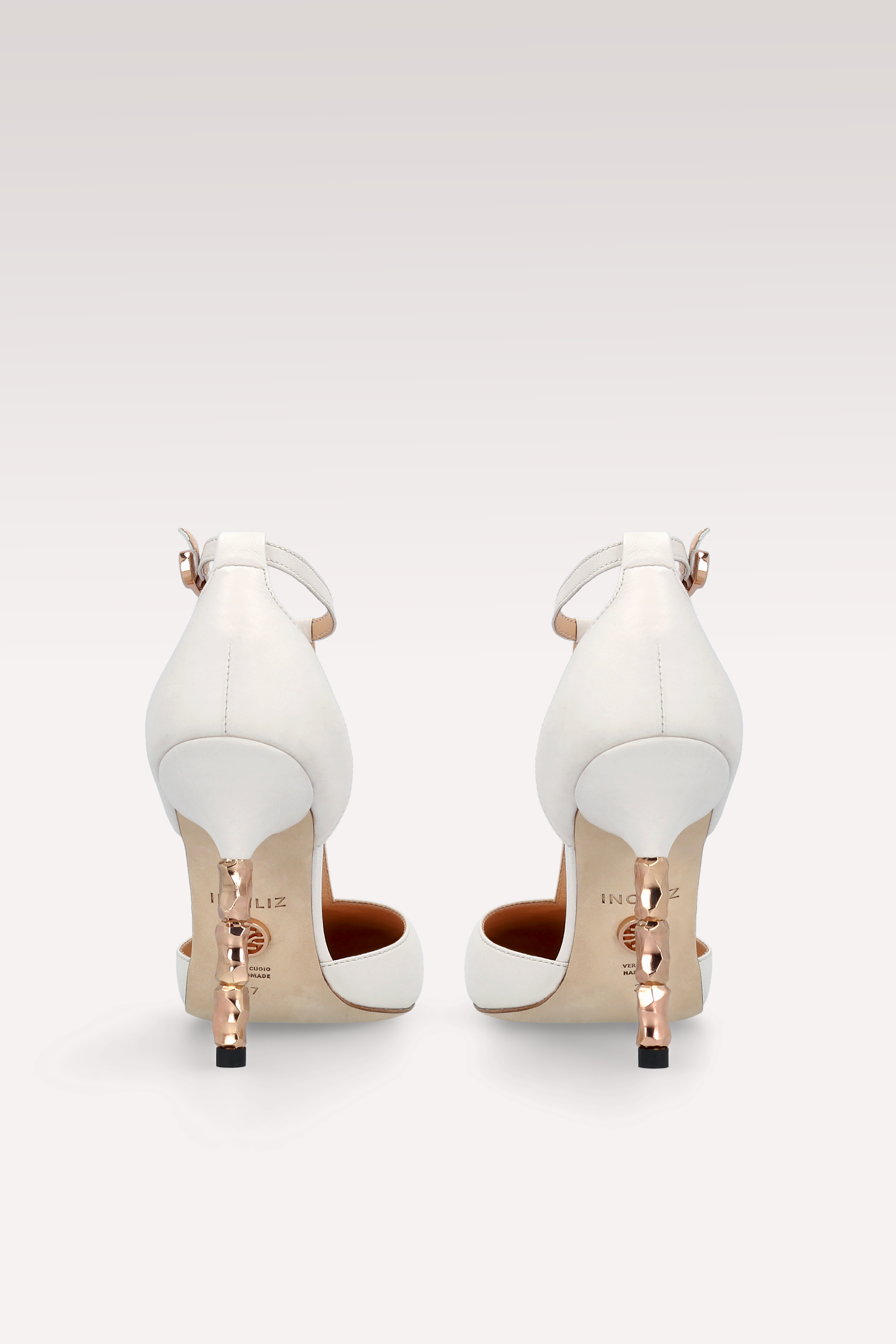 ASTRID 101 IVORY LEATHER PUMPS