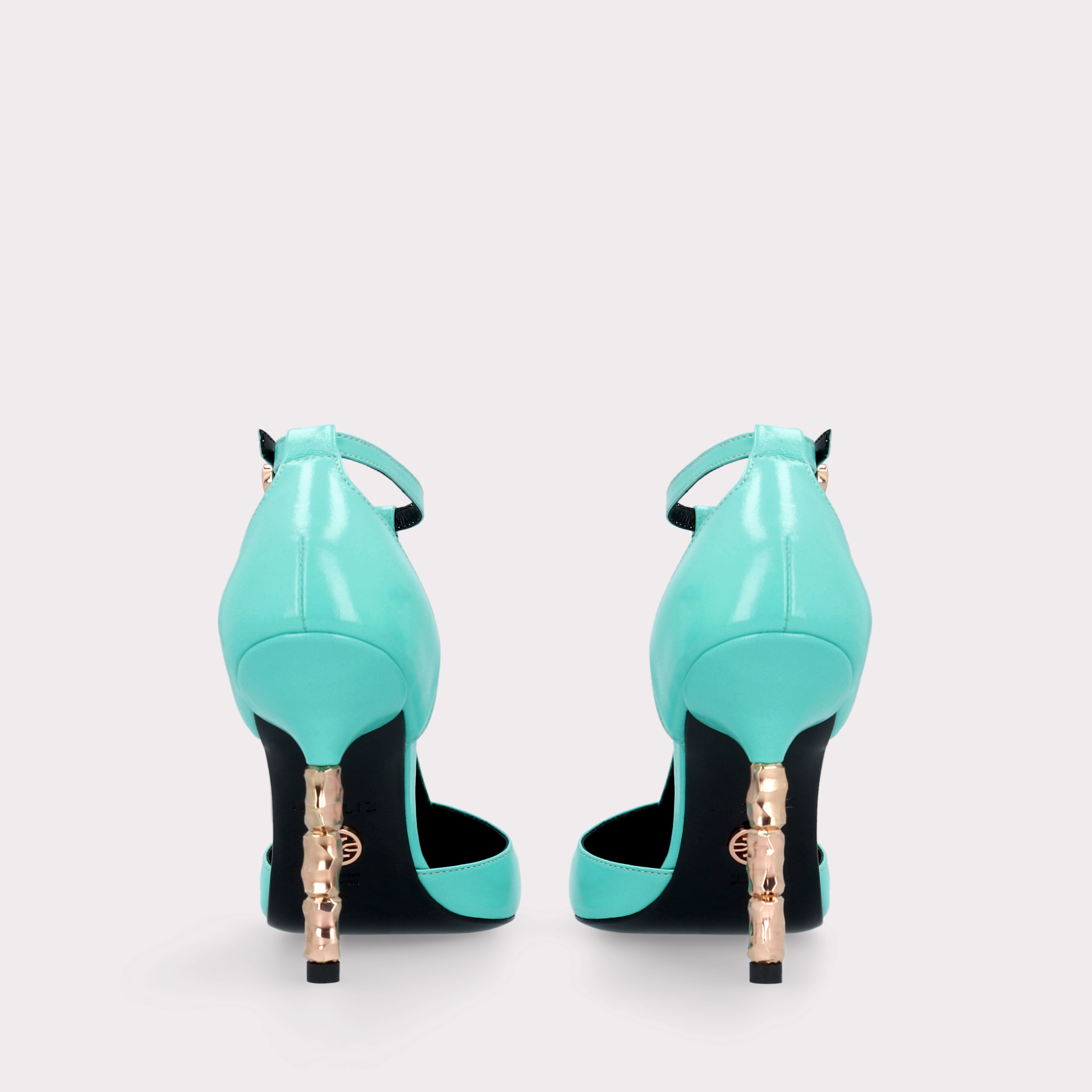 ASTRID 101 MINT LEATHER PUMPS