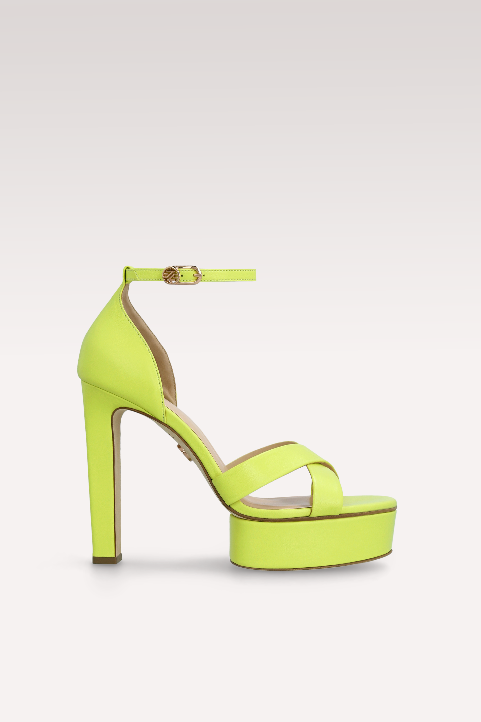 PATTY 03 KIWI COLADA LEATHER SANDALS