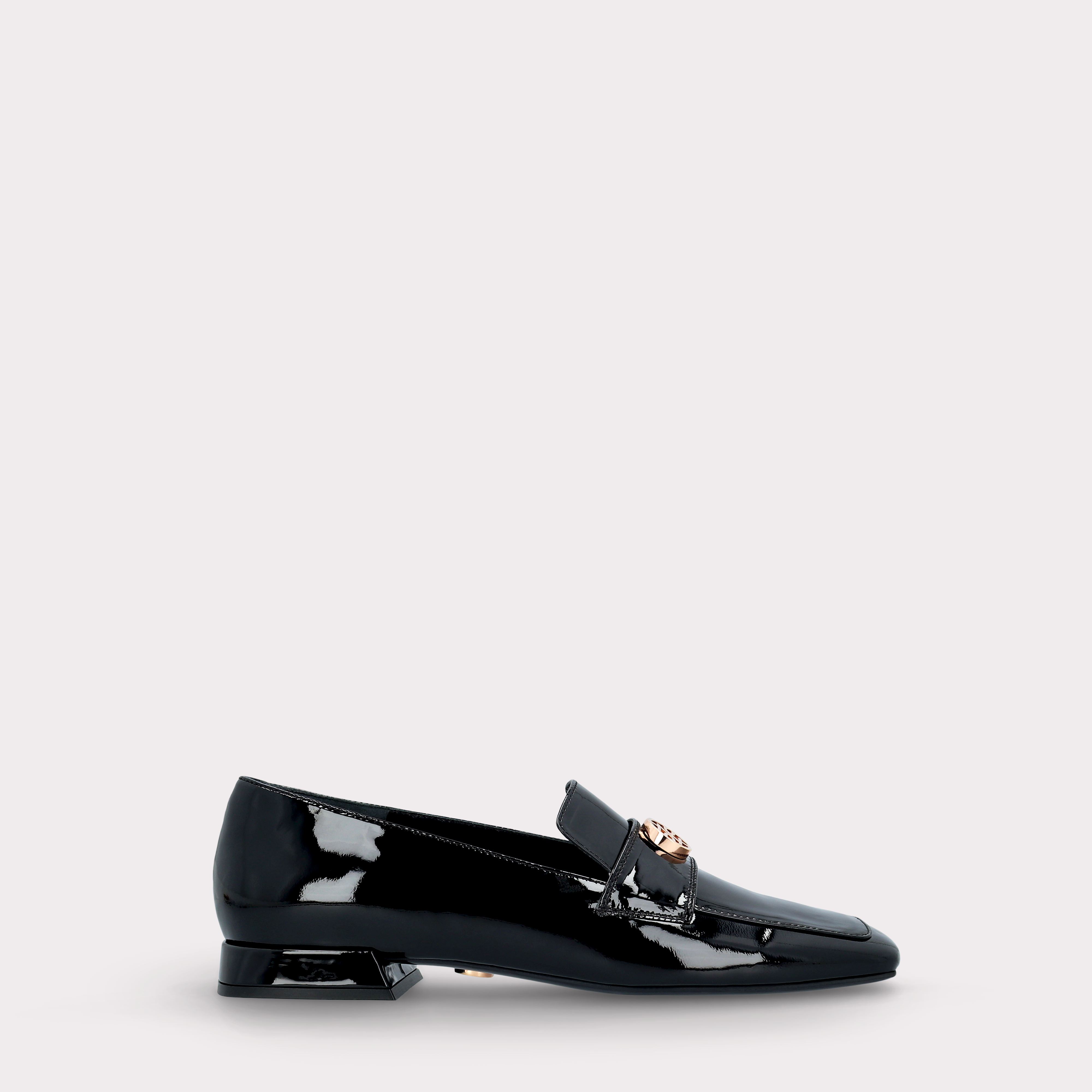 GILLY 03 BLACK PATENT LEATHER LOAFERS