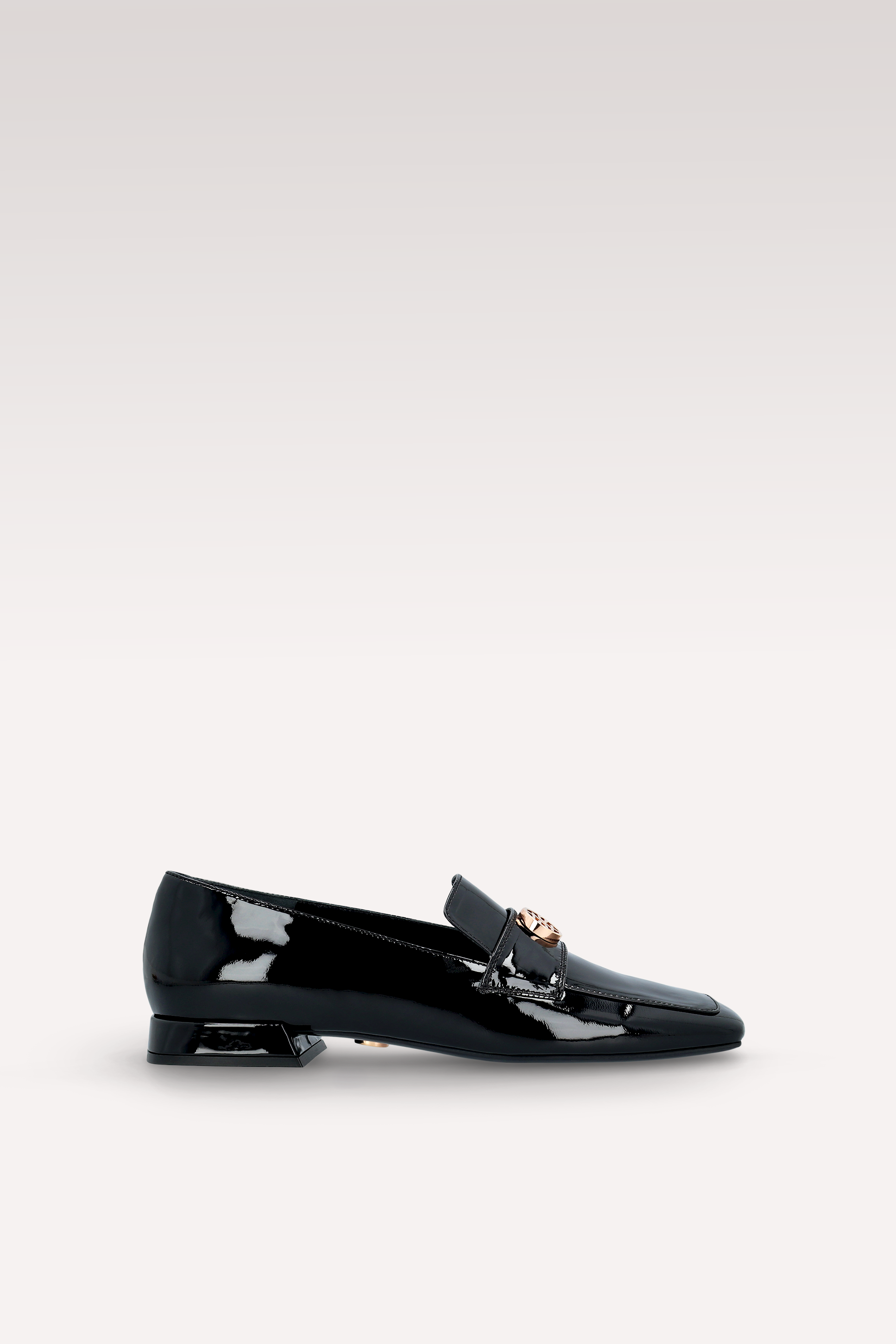 GILLY 03 BLACK PATENT LEATHER LOAFERS