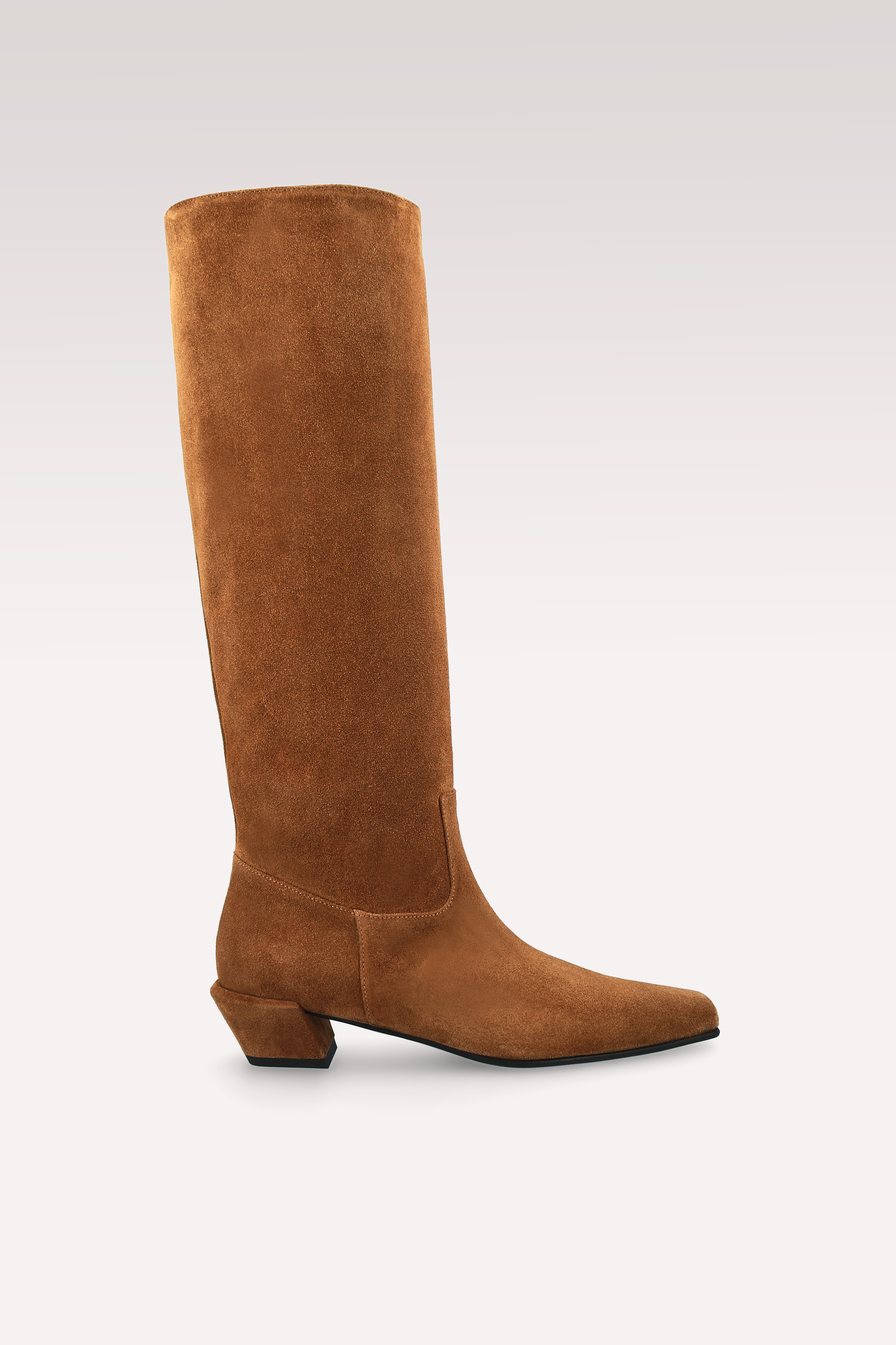 ELOISE BROWN SUEDE LEATHER BOOTS