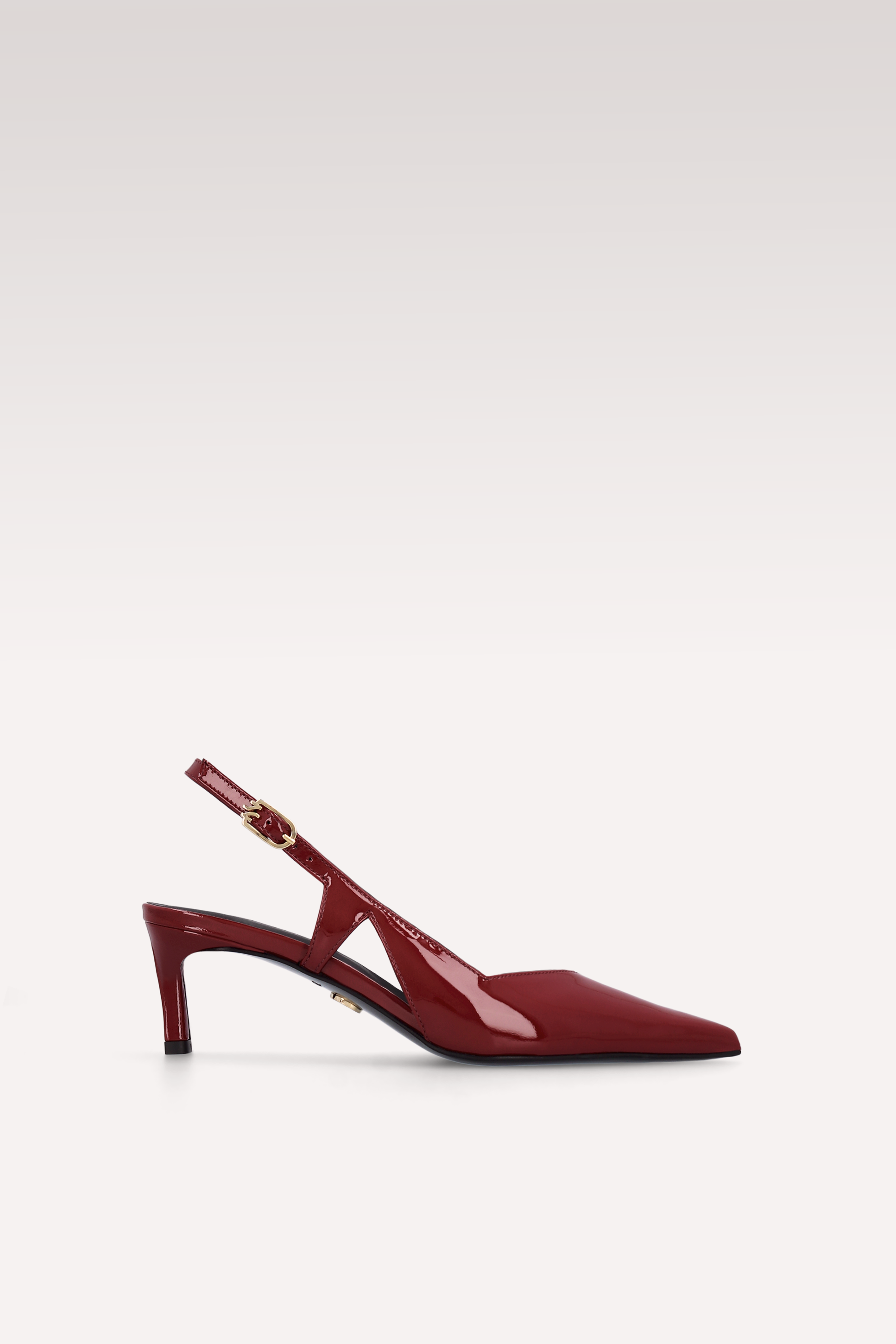 ORCHID CHERRY PATENT LEATHER SLINGBACK PUMPS