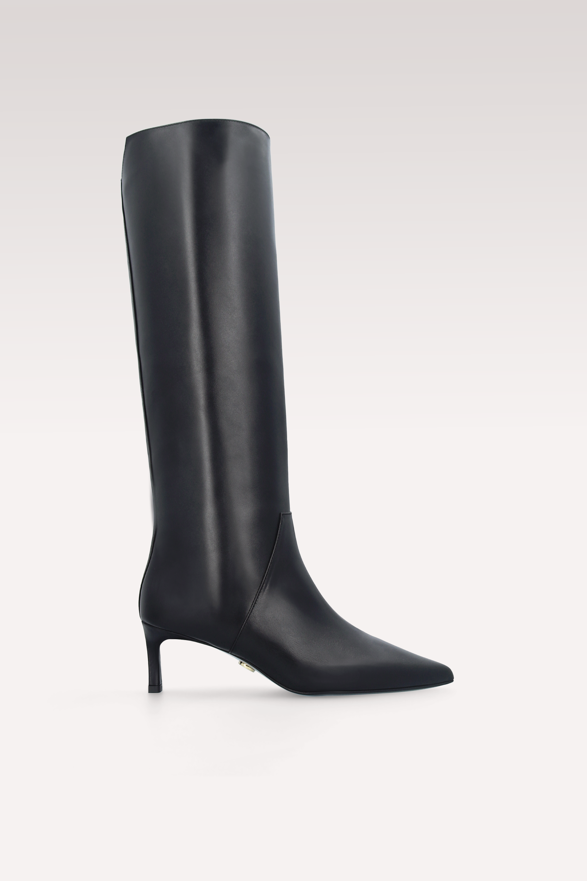 OLGA BLACK NAPPA LEATHER BOOTS
