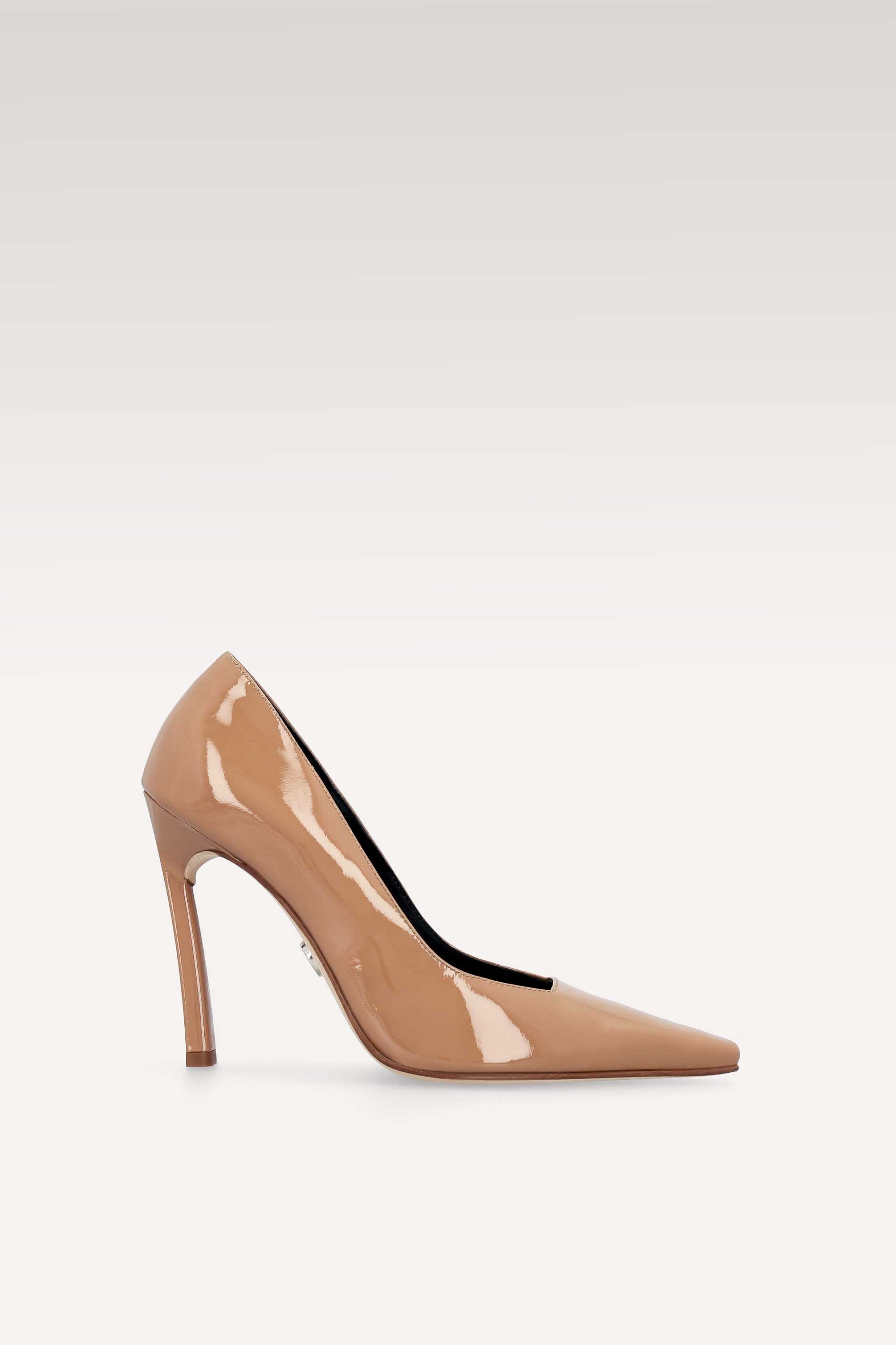 NAOMI SKIN PATENT LEATHER PUMPS