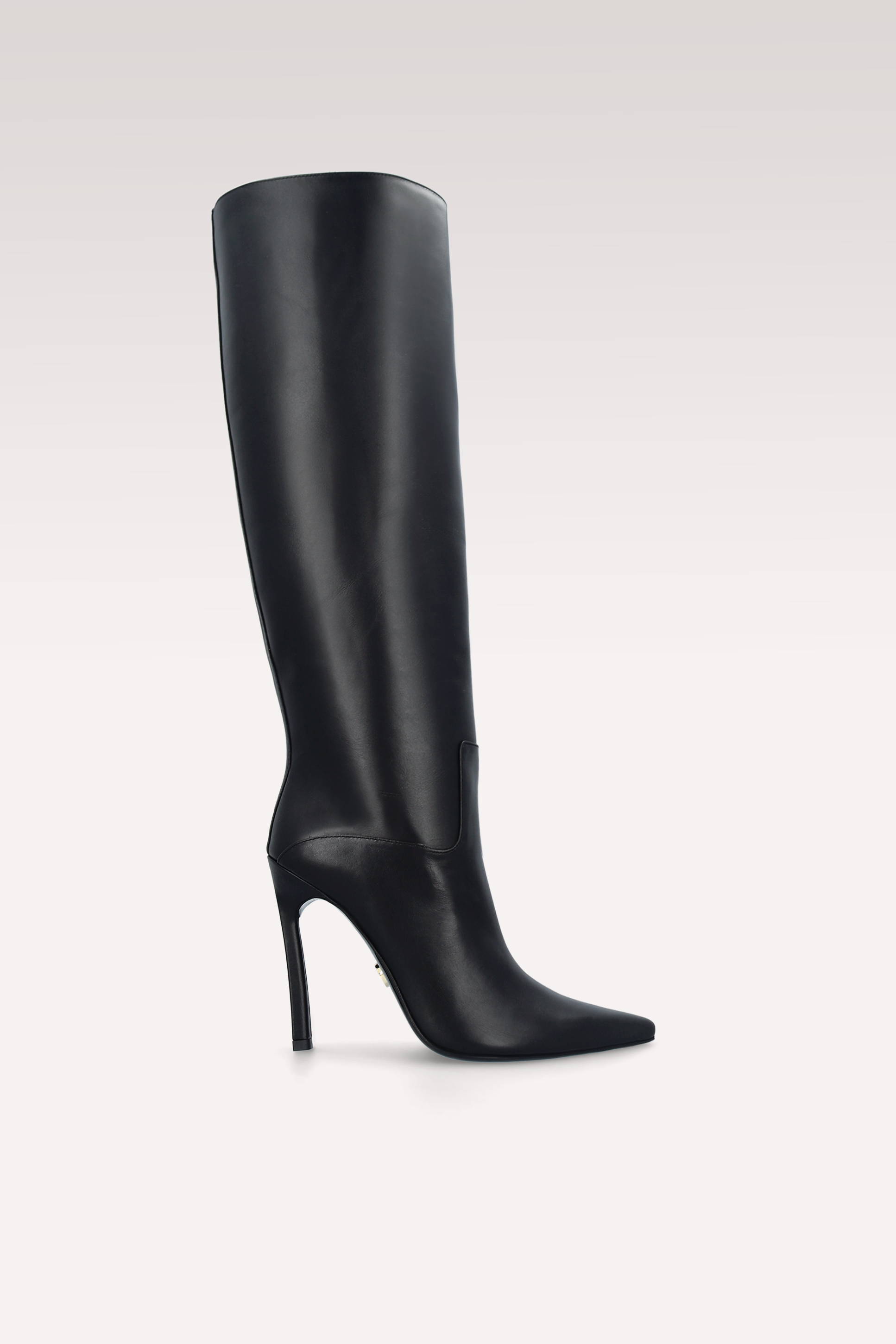 NATALIE BLACK NAPPA LEATHER BOOTS