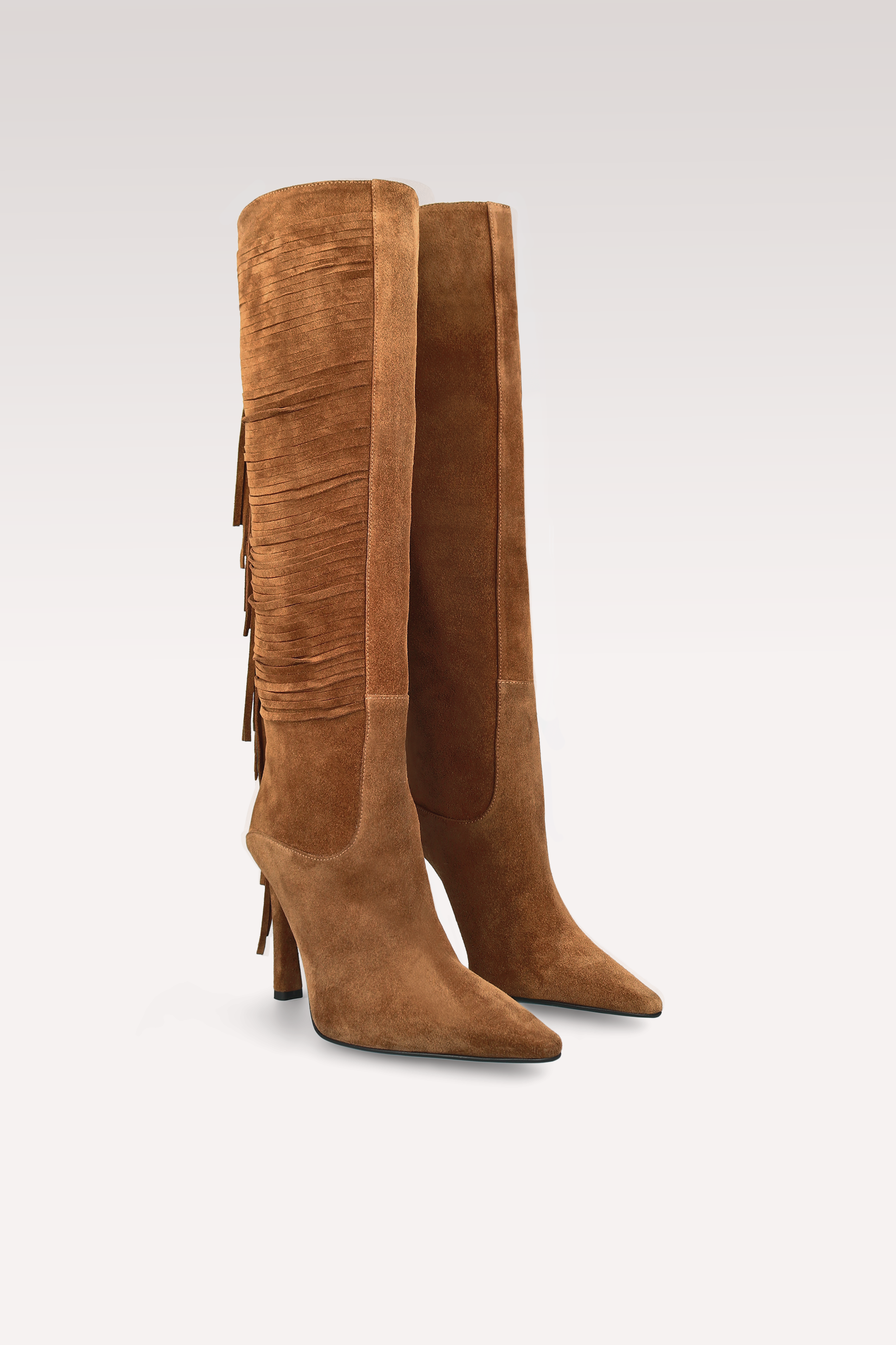 NIKITA BROWN SUEDE LEATHER BOOTS