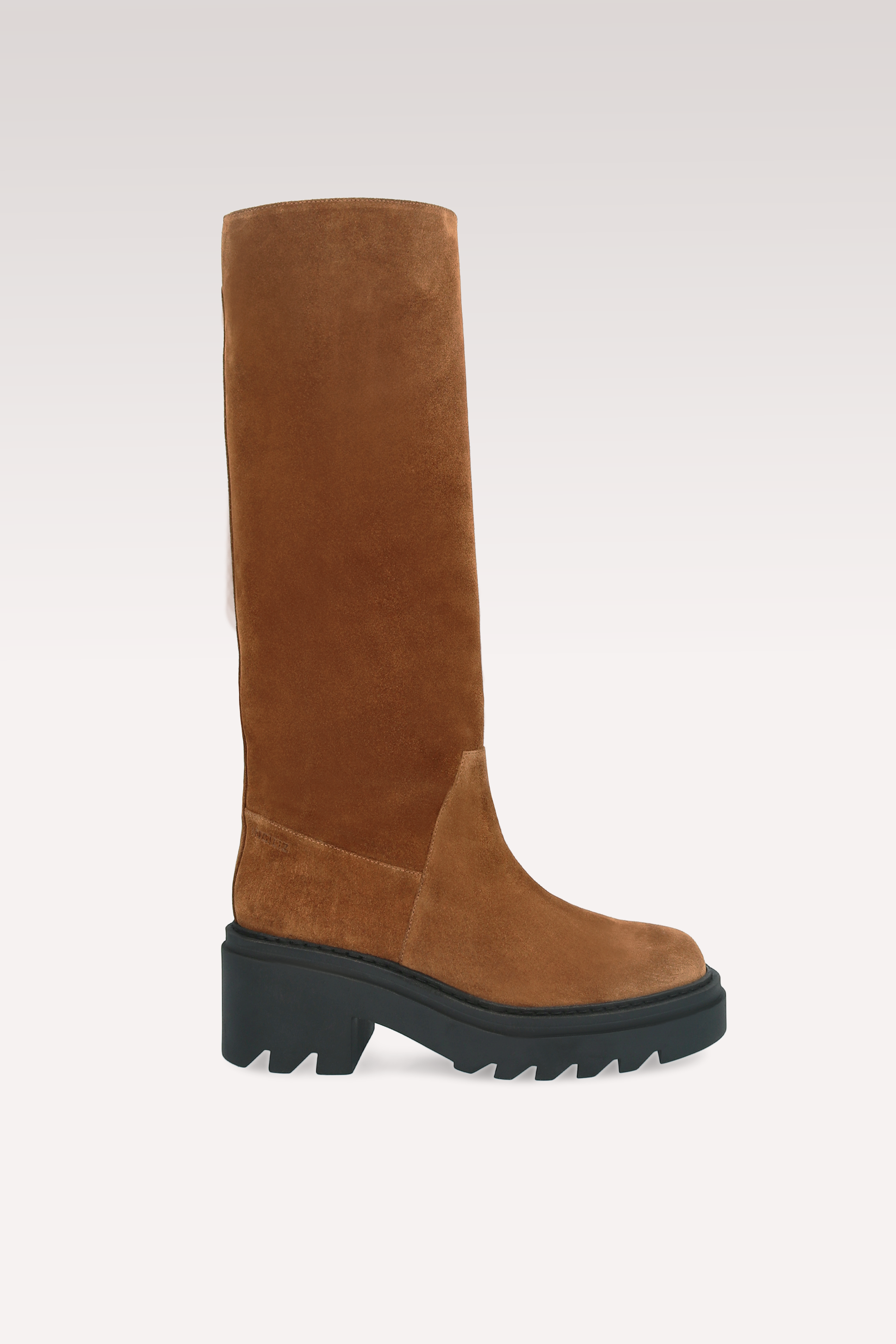 VIVIAN BROWN SUEDE LEATHER BOOTS