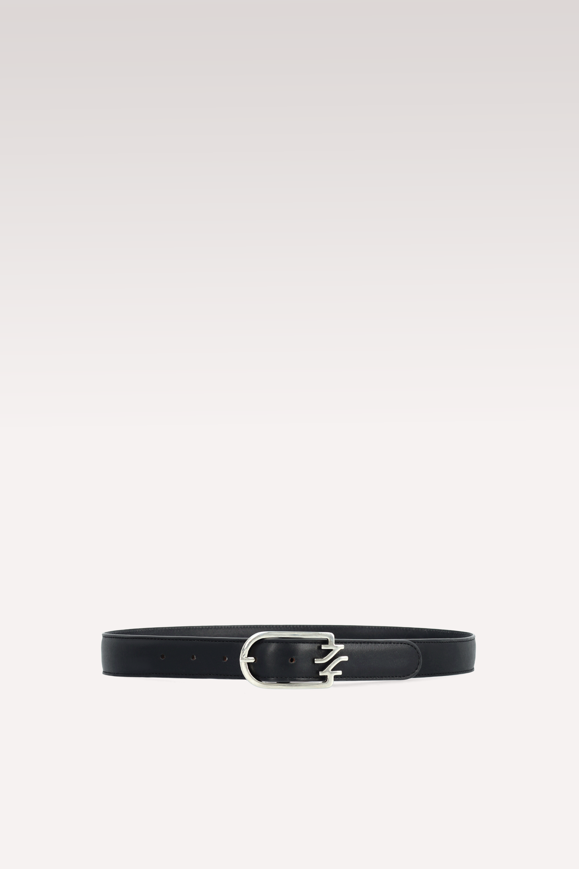 JUDE BLACK NAPPA LEATHER BELT