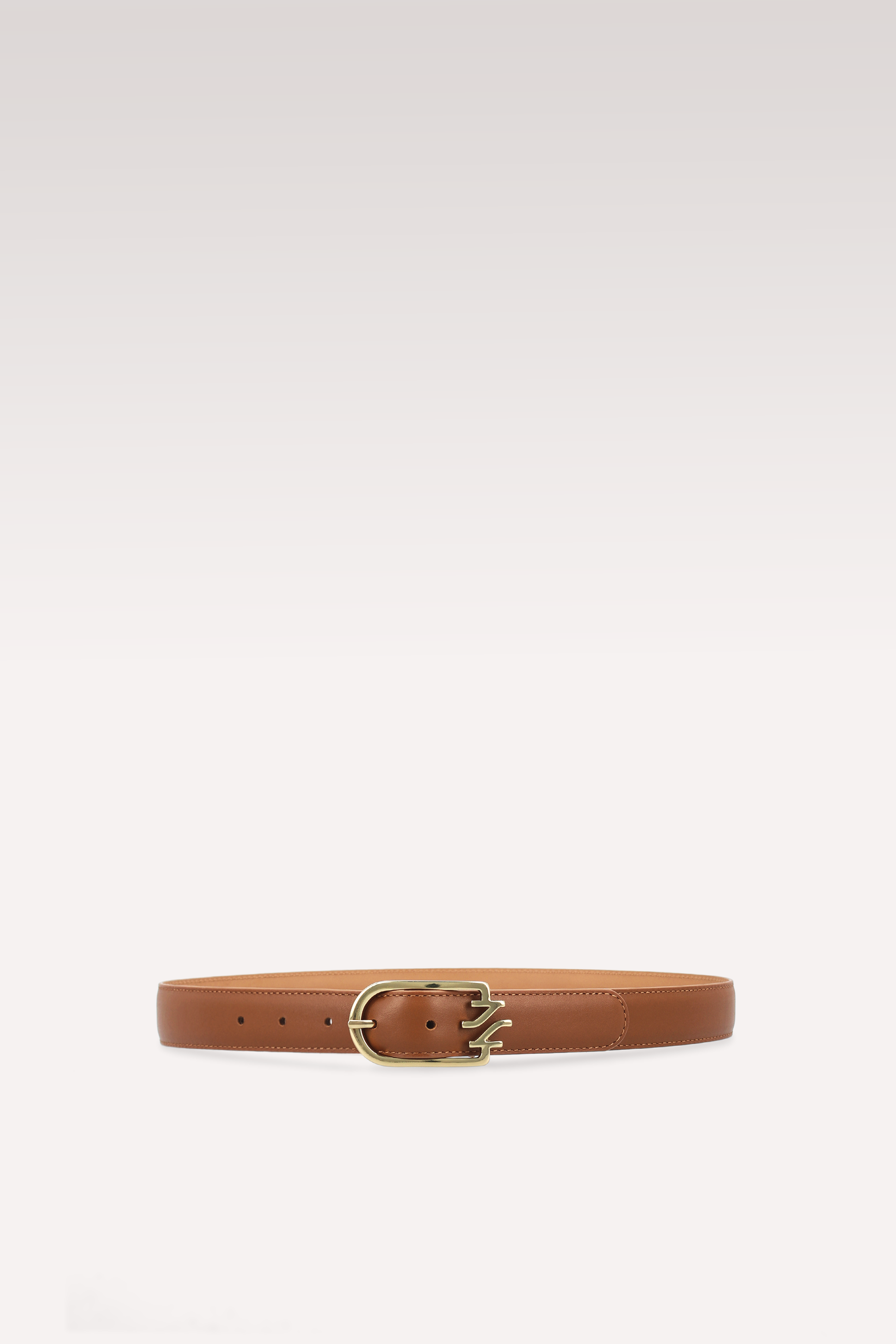 JUDE BROWN NAPPA LEATHER BELT