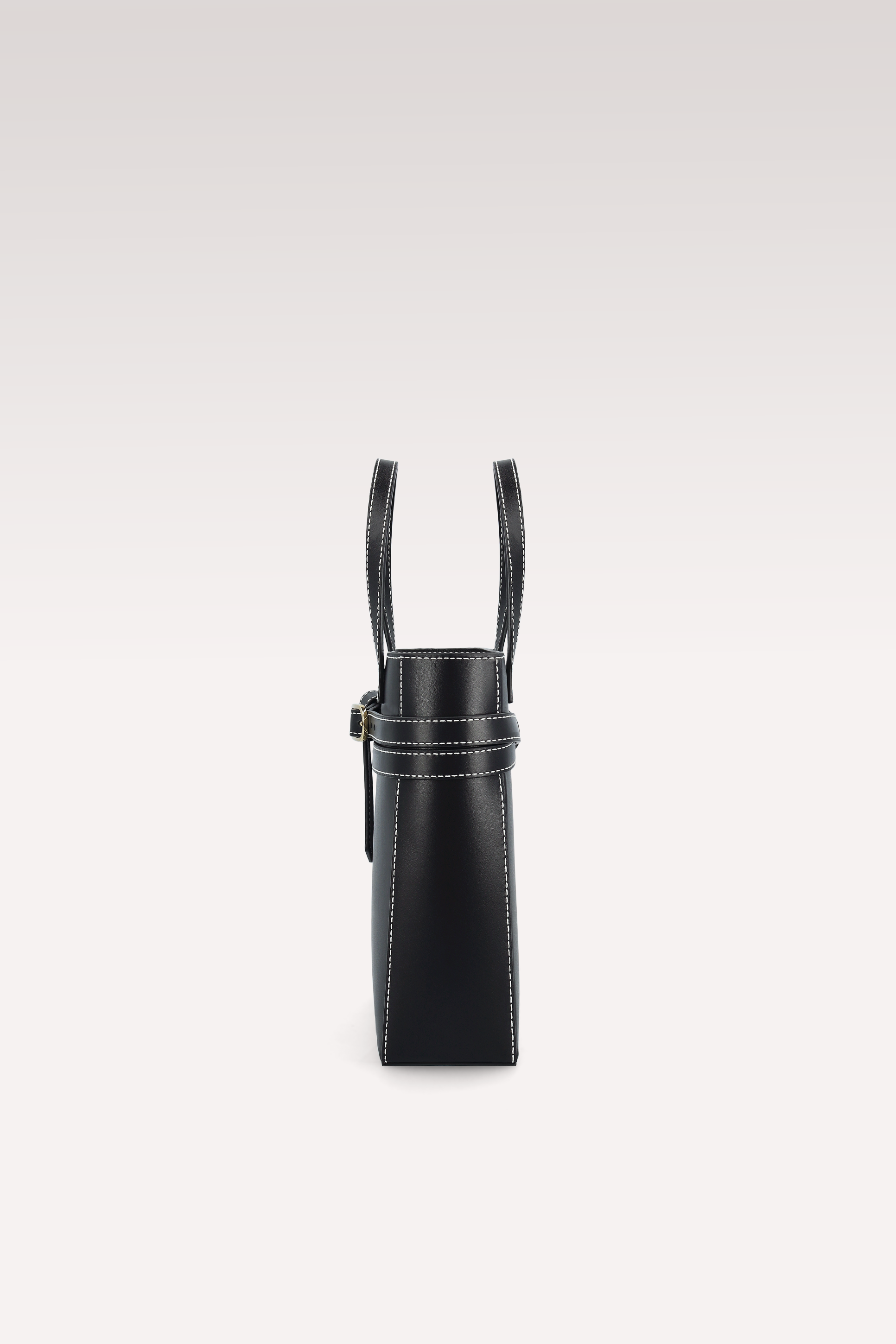 BORSA A TRACOLLA CARRIE IN PELLE NAPPA NERA