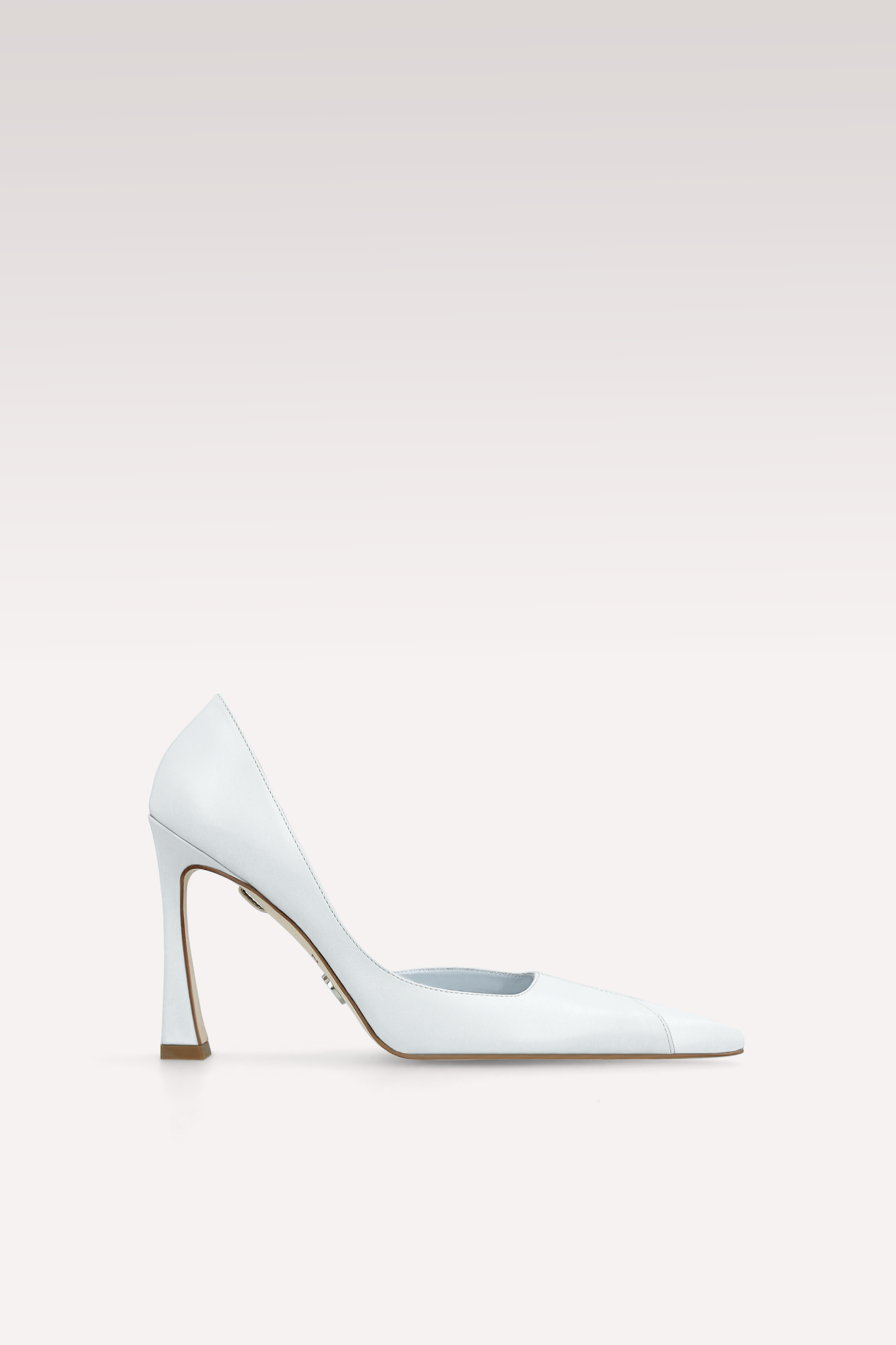DECOLLETÉ VESPER IN PELLE BIANCA