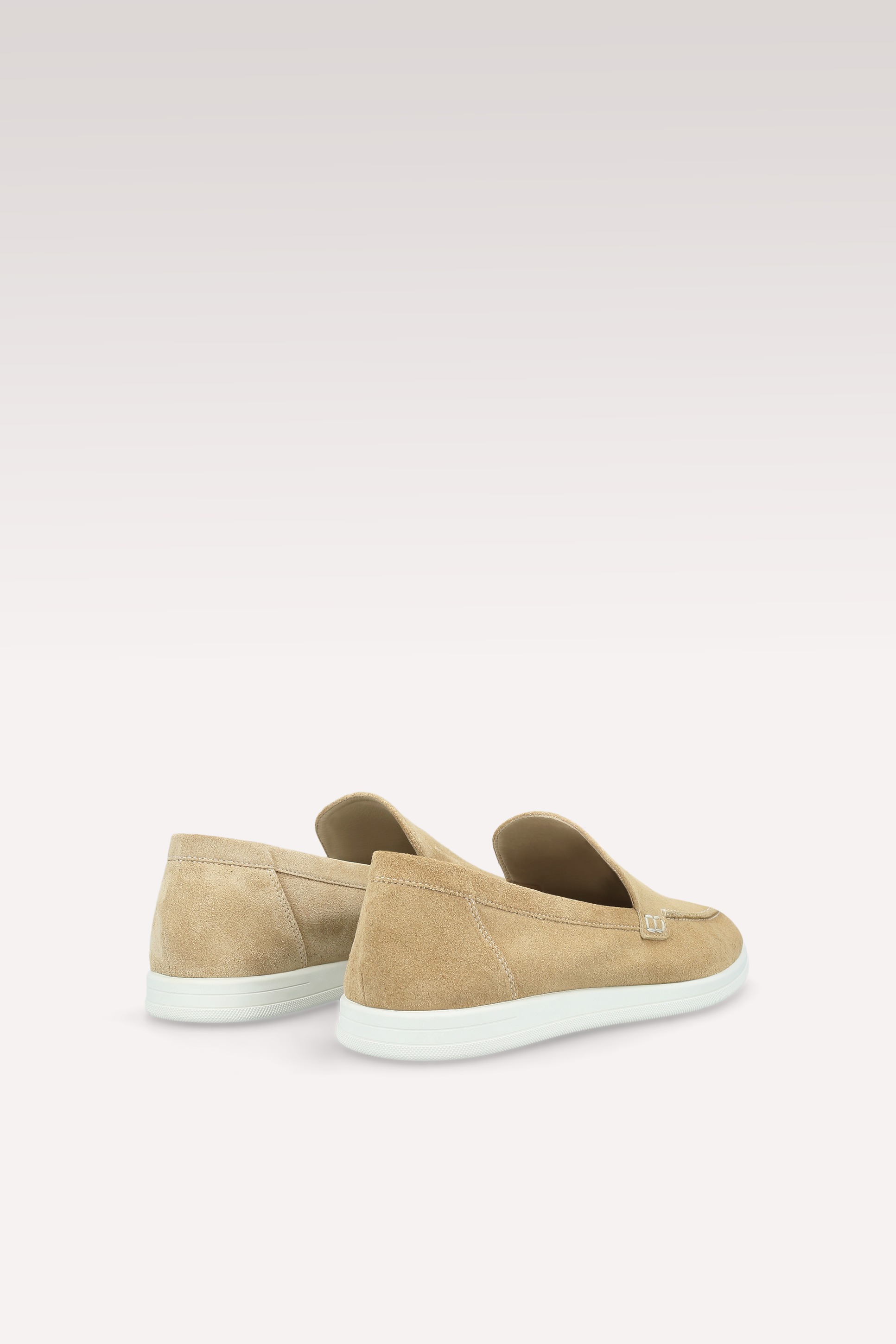 SENNA BEIGE SUEDE LEATHER LOAFERS