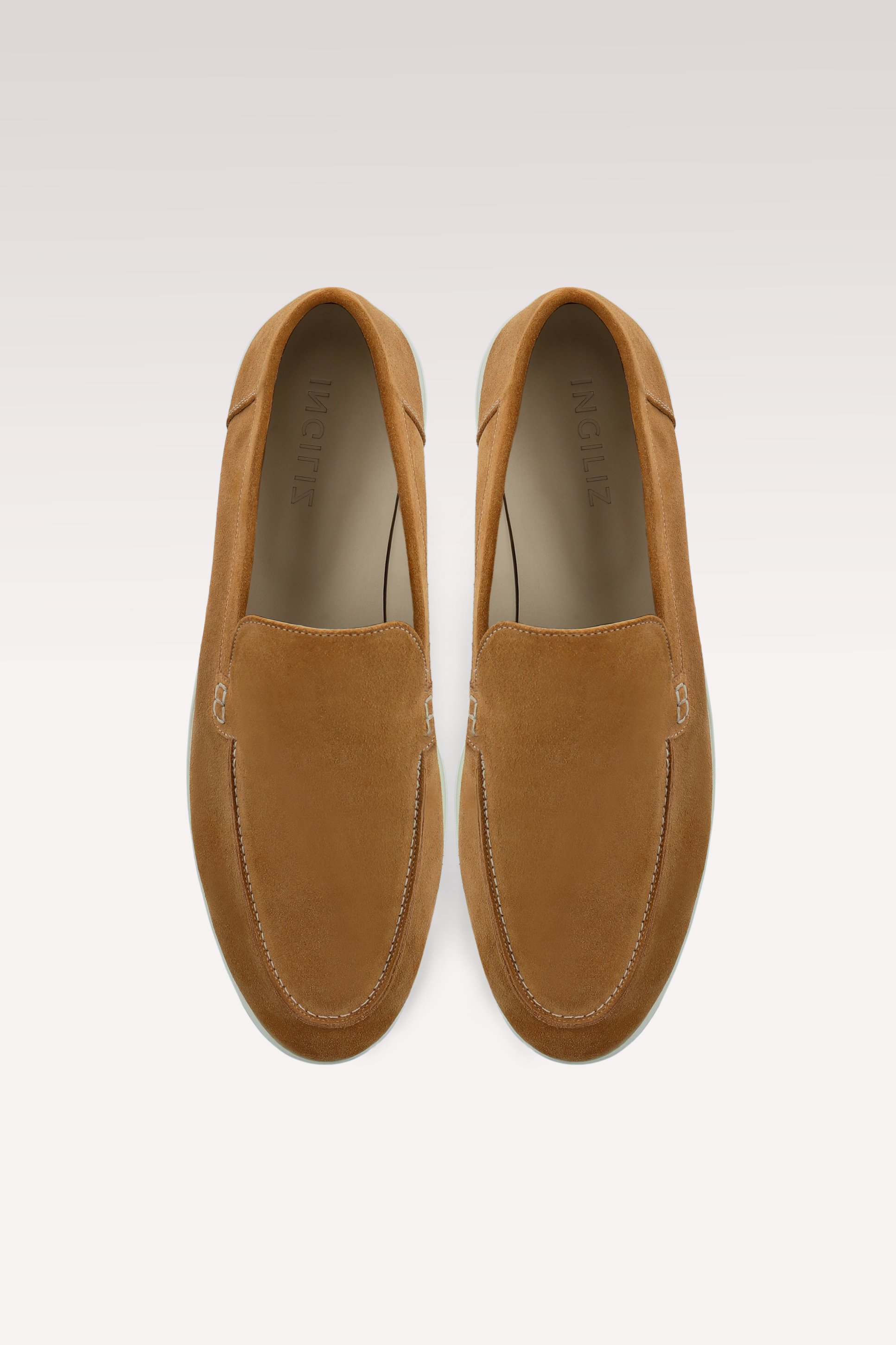 SENNA TABACCO SUEDE LEATHER LOAFERS