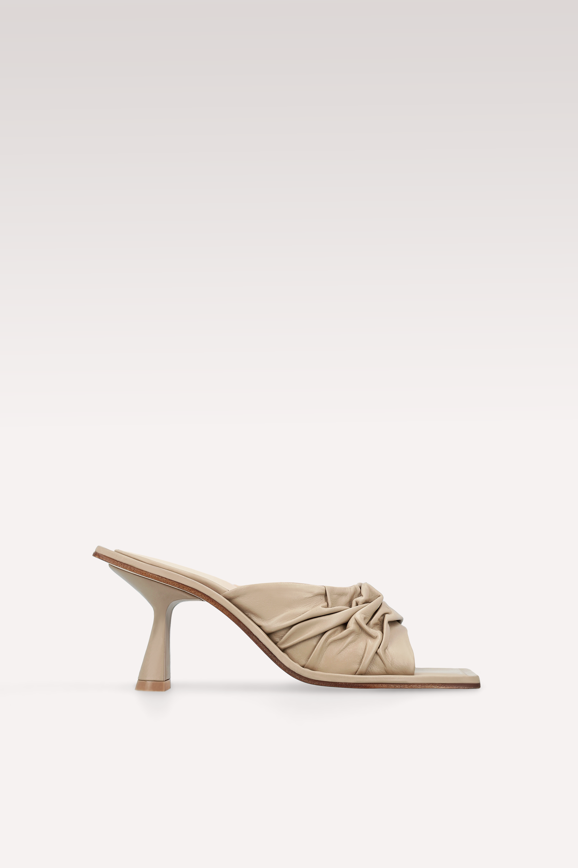 ZORI SABOT IN PELLE COLOR TALPA