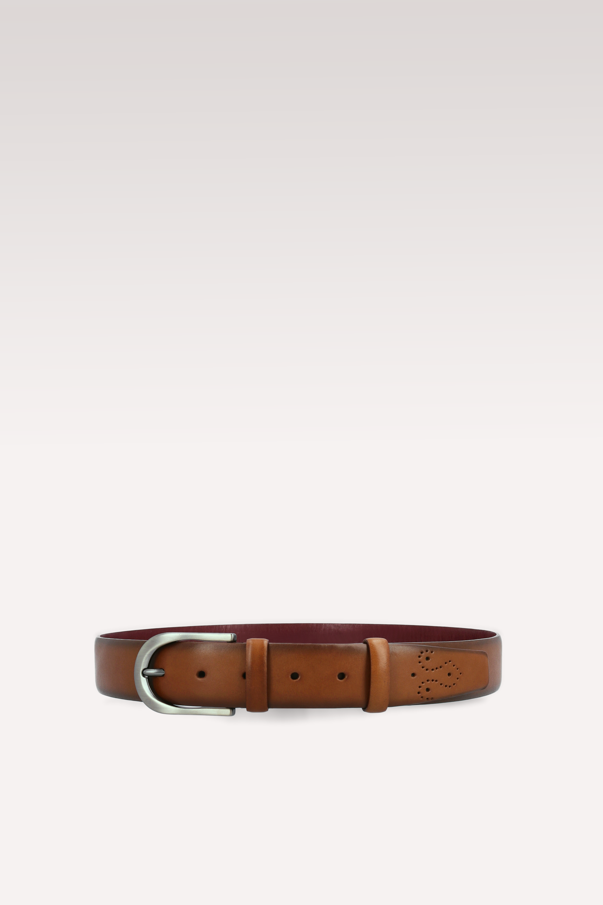 TOM BROWN CALF LEATHER BELT