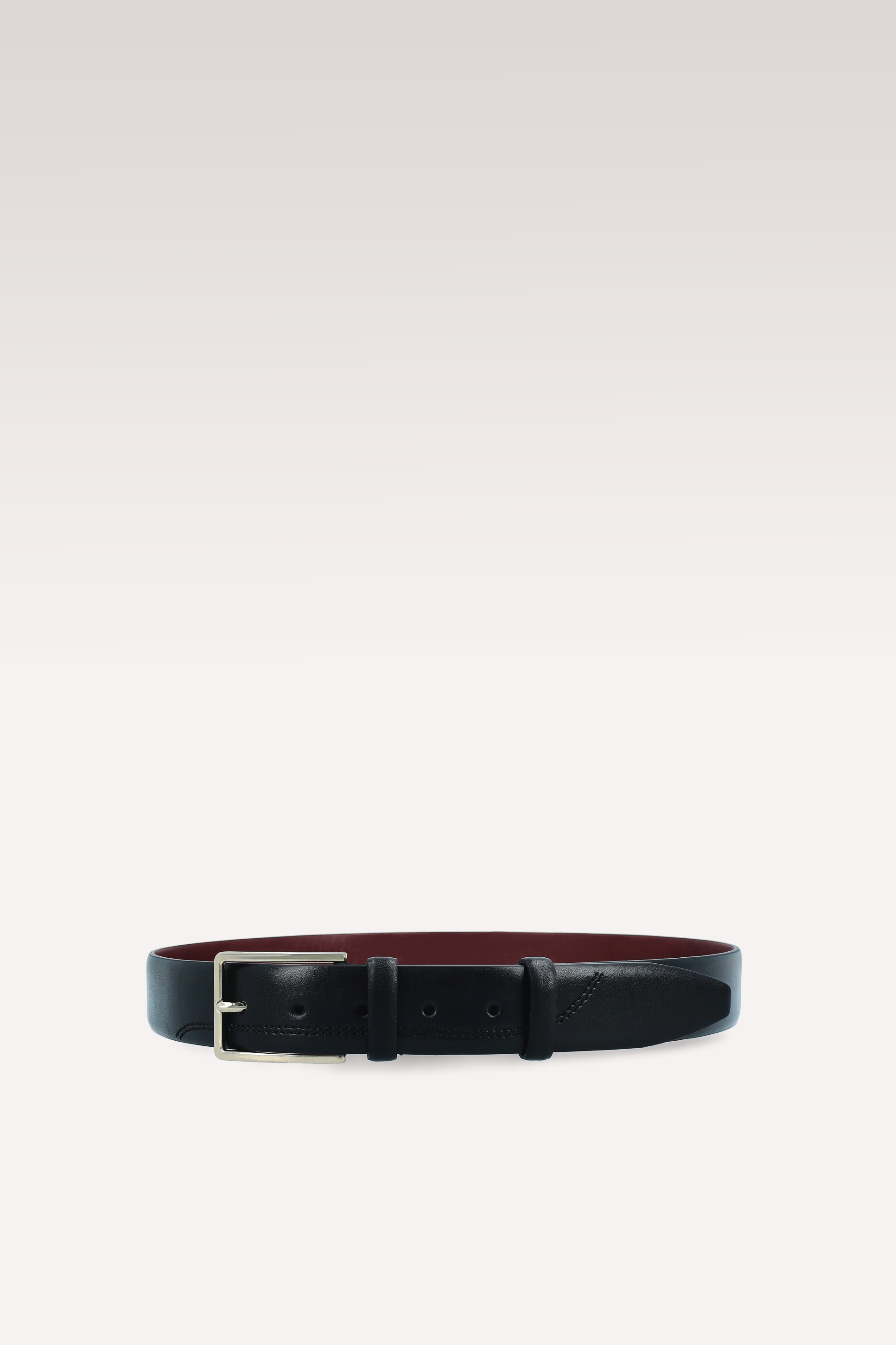 SAM BLACK CALF LEATHER BELT