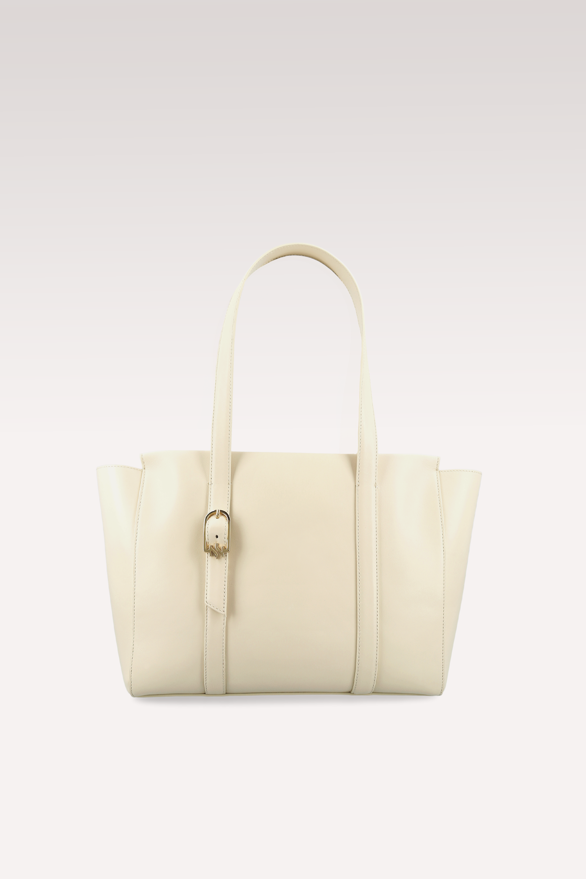 BELLA TOFU NAPPA LEATHER TOTE BAG
