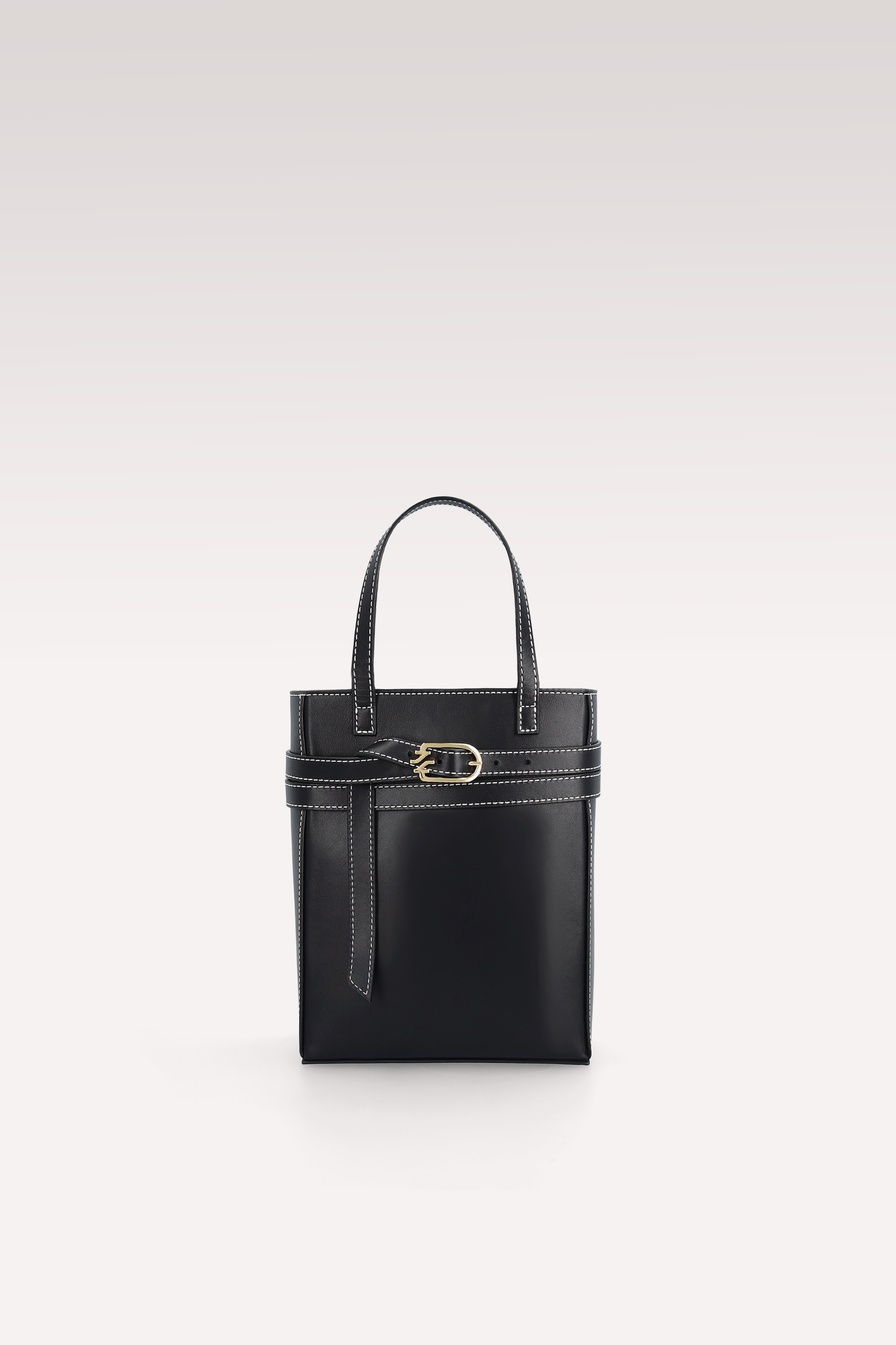 CARRIE BLACK NAPPA LEATHER CROSSBODY BAG