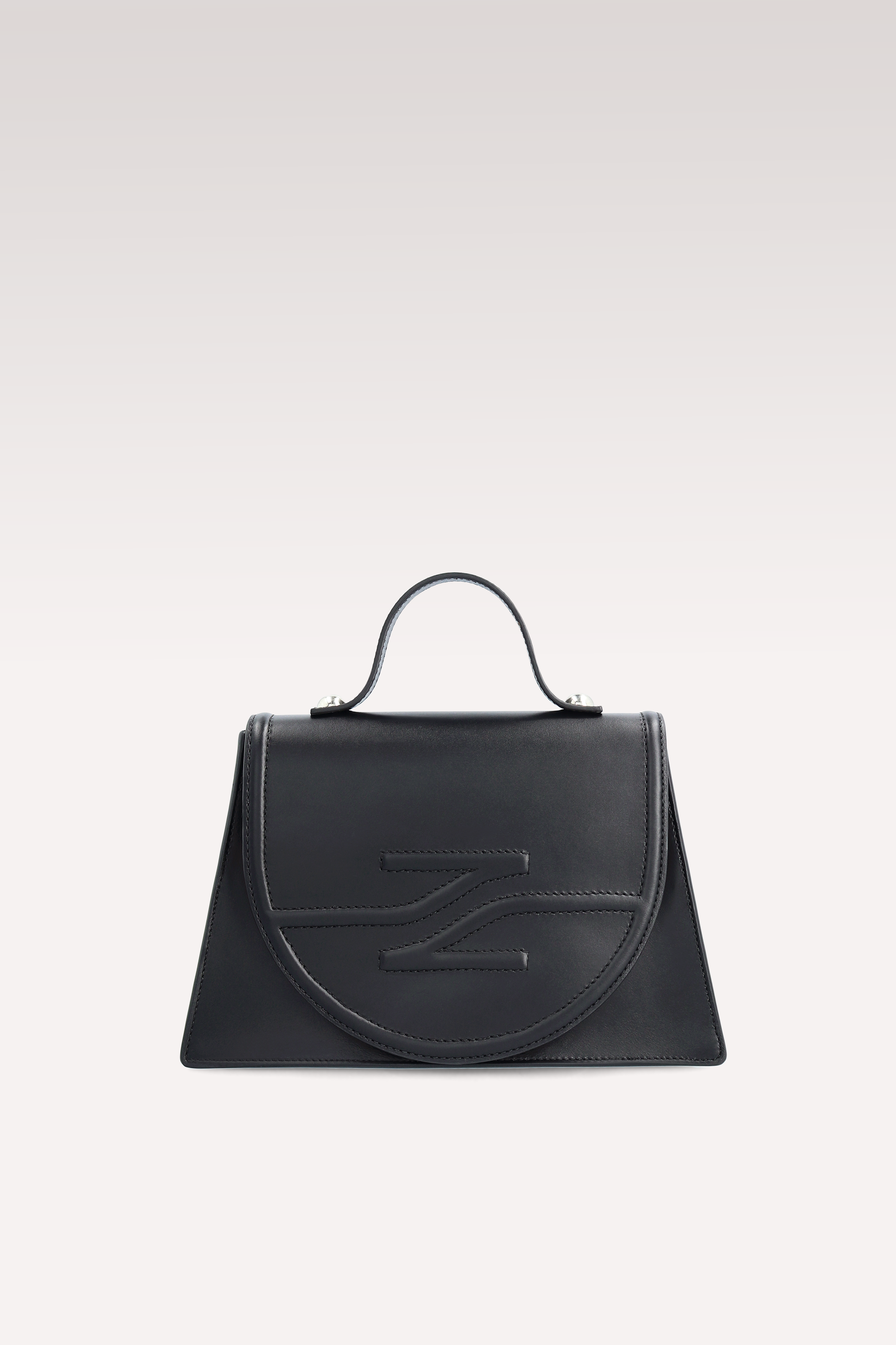 COLETTE BLACK NAPPA LEATHER CROSSBODY BAG
