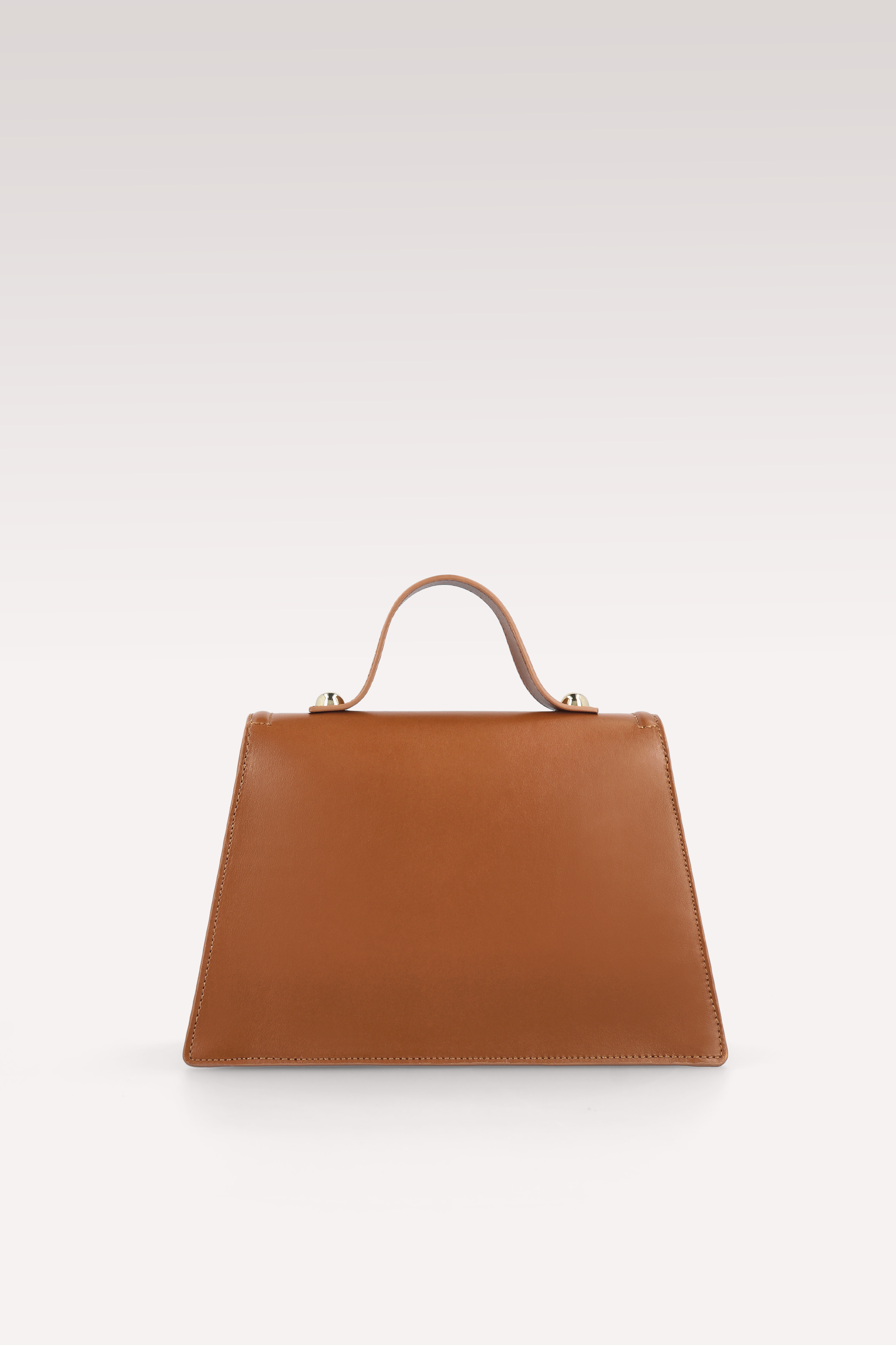 COLETTE BROWN NAPPA LEATHER CROSSBODY BAG