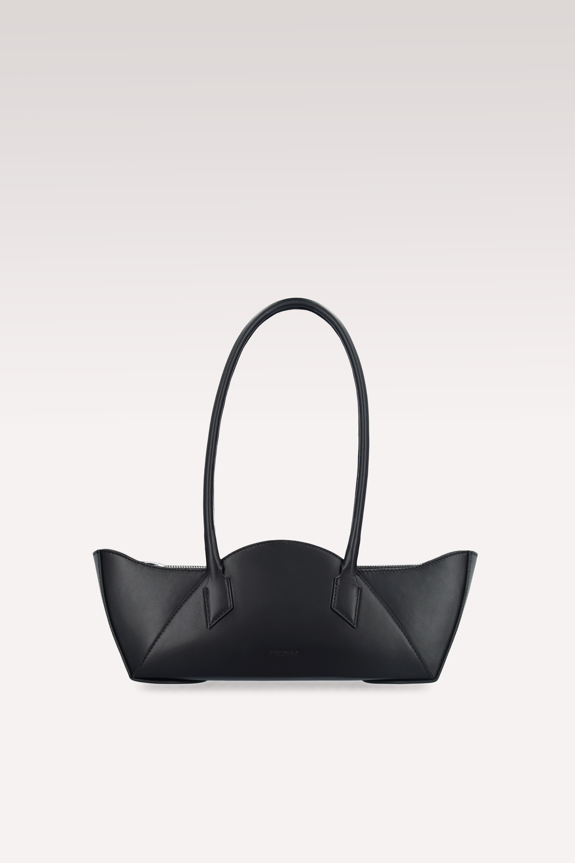 DAISY BLACK NAPPA LEATHER SHOULDER BAG