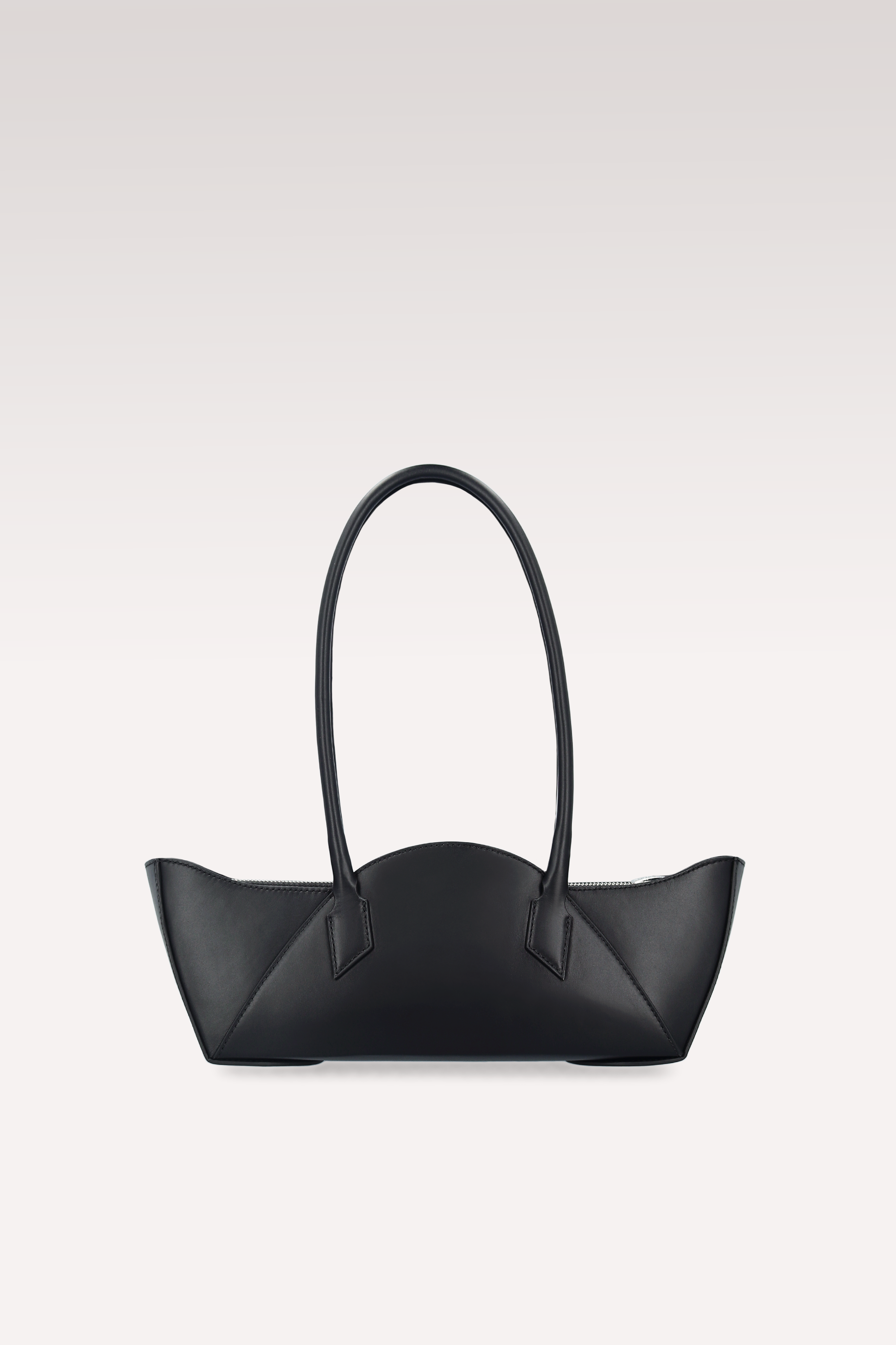 DAISY BLACK NAPPA LEATHER SHOULDER BAG
