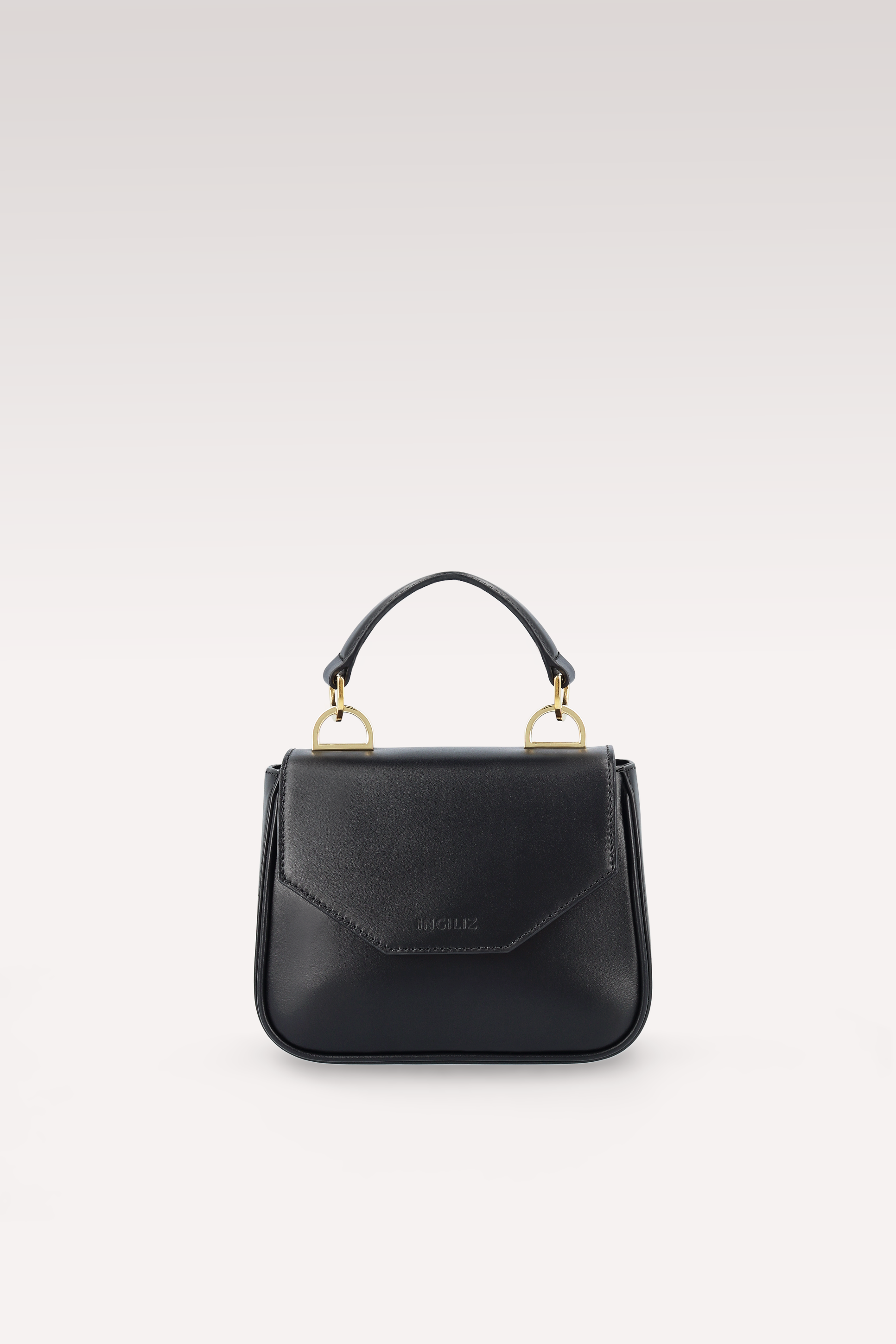 MILLY BLACK NAPPA LEATHER MINI BAG