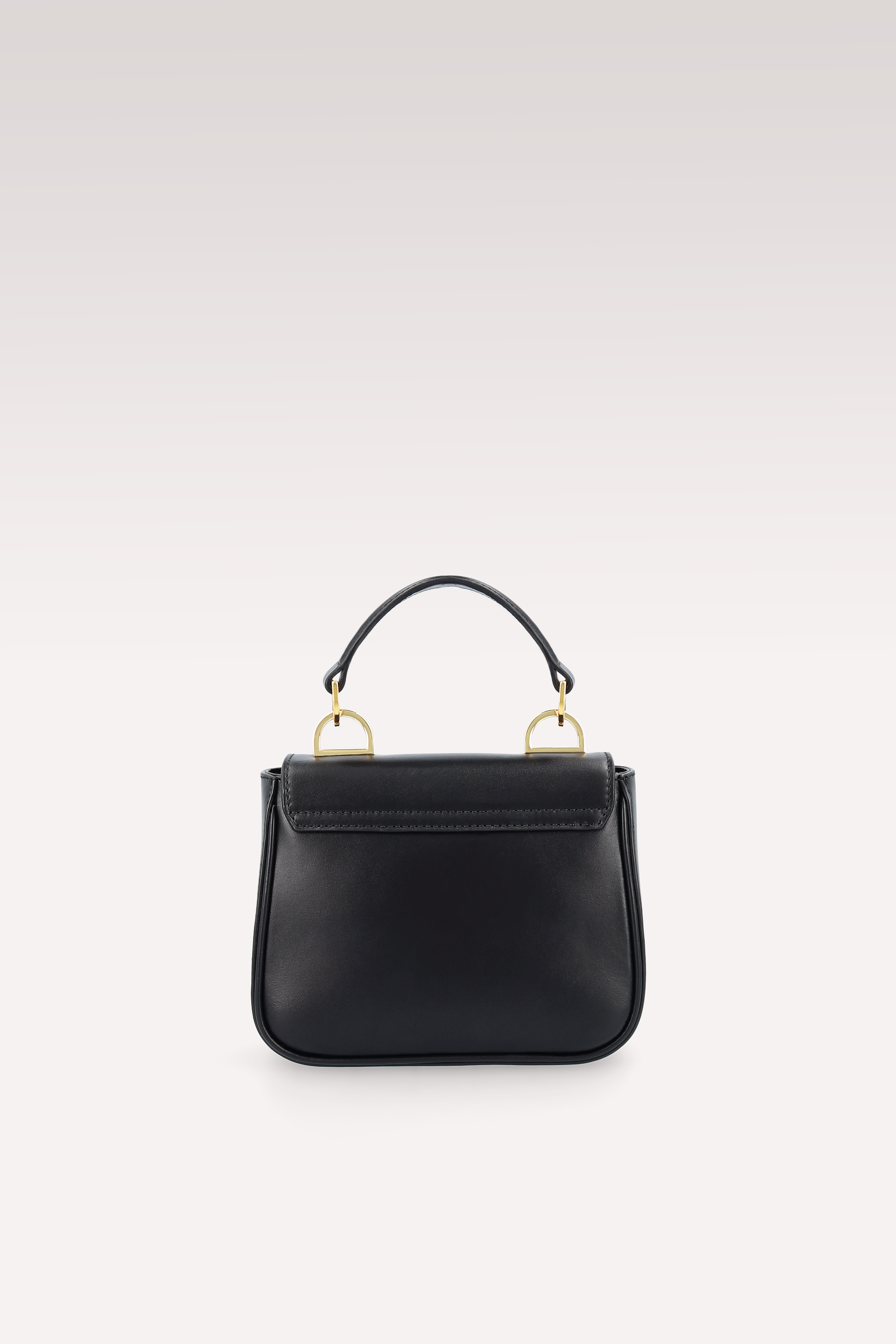 MILLY BLACK NAPPA LEATHER MINI BAG