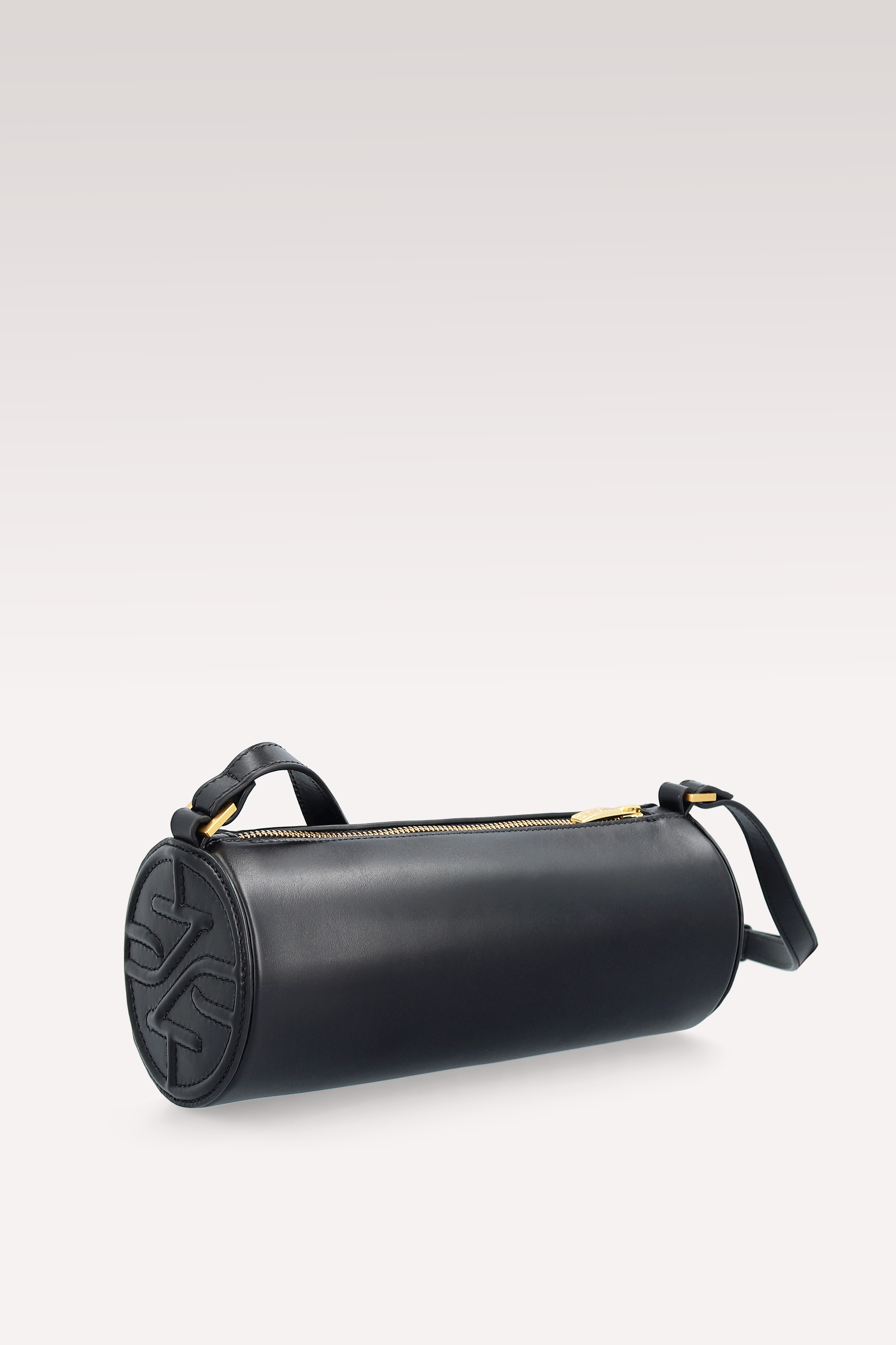 FIONA BLACK NAPPA LEATHER CROSSBODY BAG